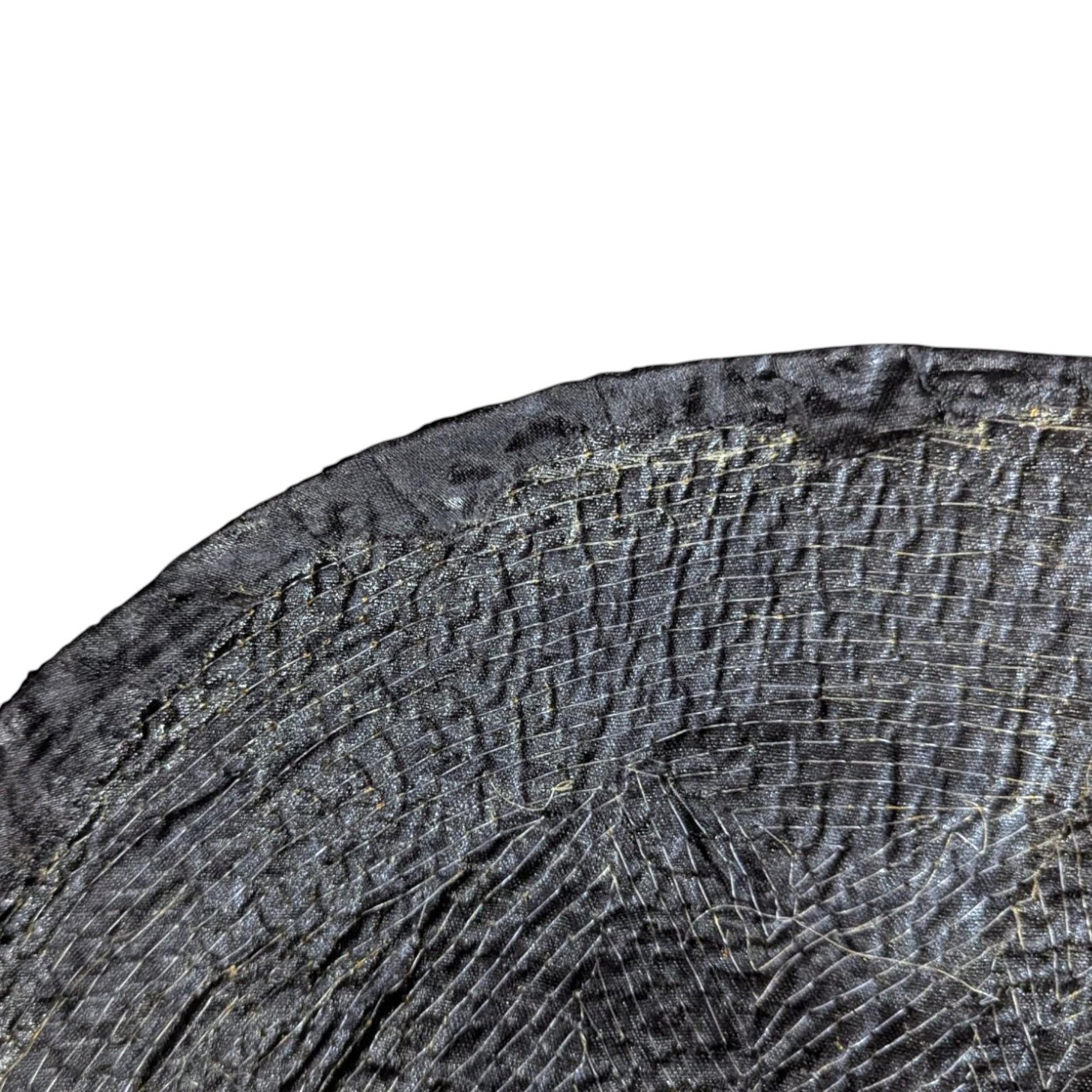 Vintage Beaded Witch Placemat: Spooky Halloween Table & Wall Decor