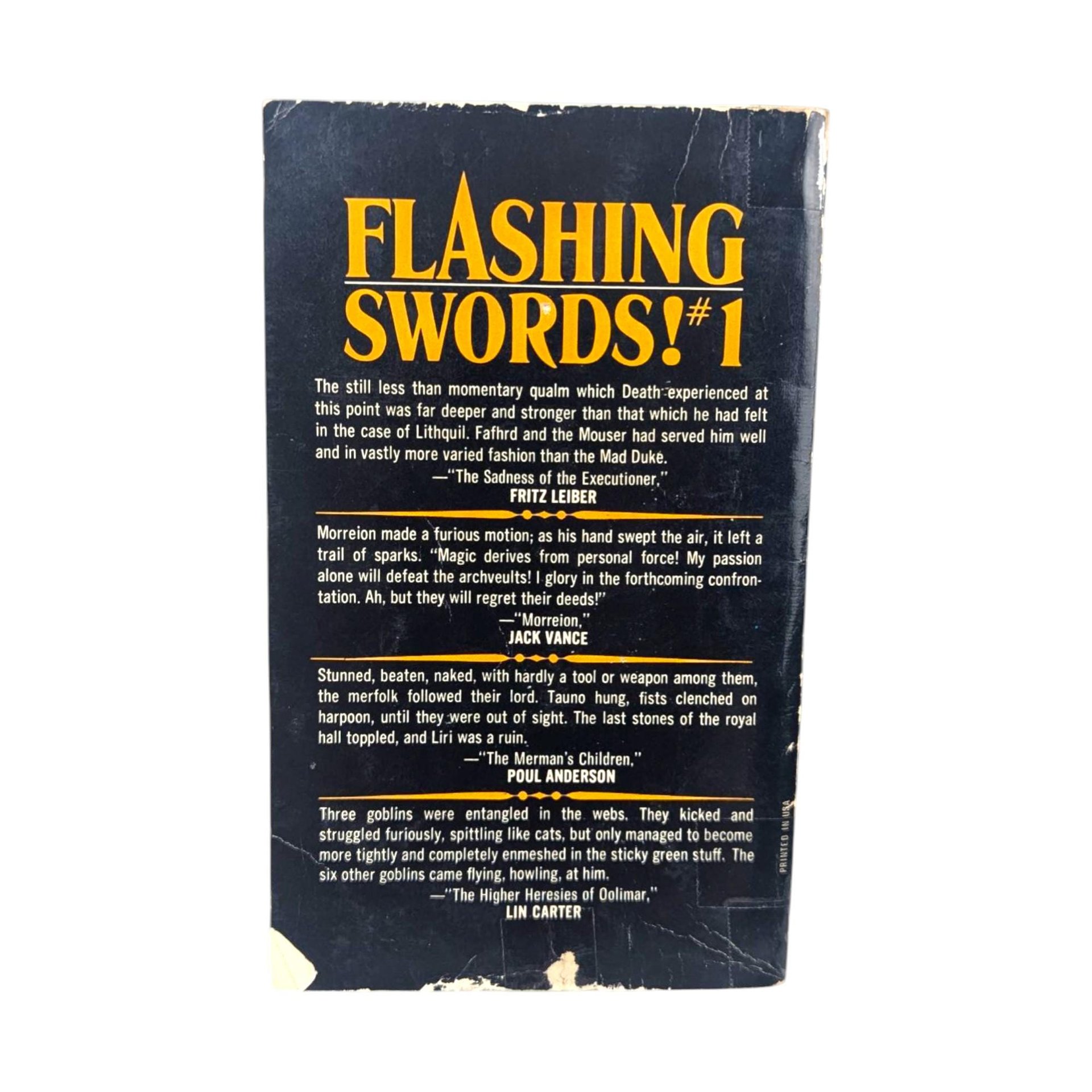 Flashing Swords #1: 1973 Sword & Sorcery Anthology, Frazetta Cover Art