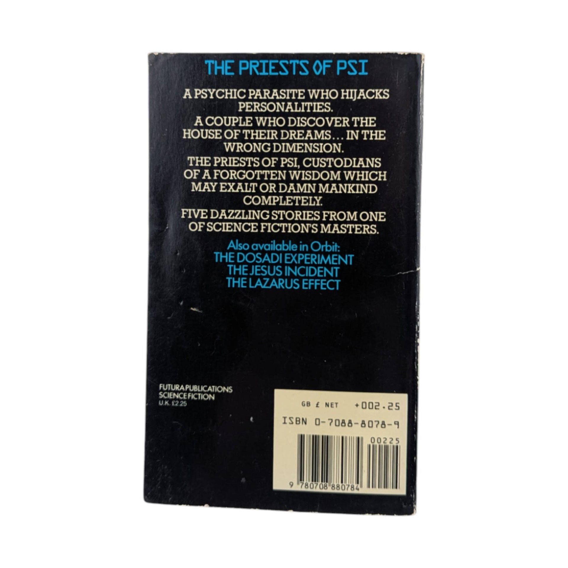 Vintage Frank Herbert The Priests of Psi Paperback, Classic Science Fiction Novel by Author of Dune, Space Opera Gift for Sci-Fi Fans
