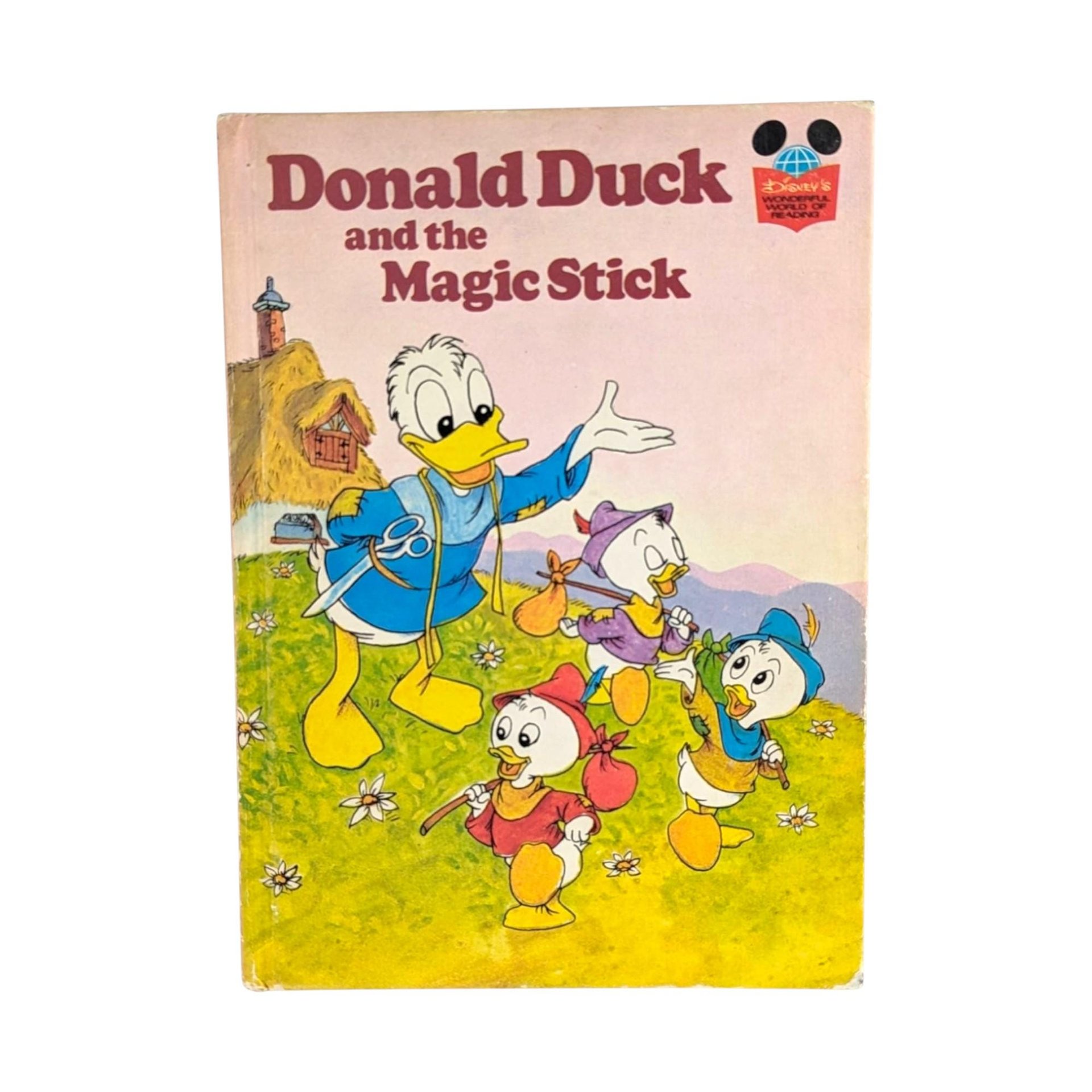 Vintage Walt Disney Book Lot: Mickey, Bambi, Donald Duck, Pinocchio Classic Children's Storybooks