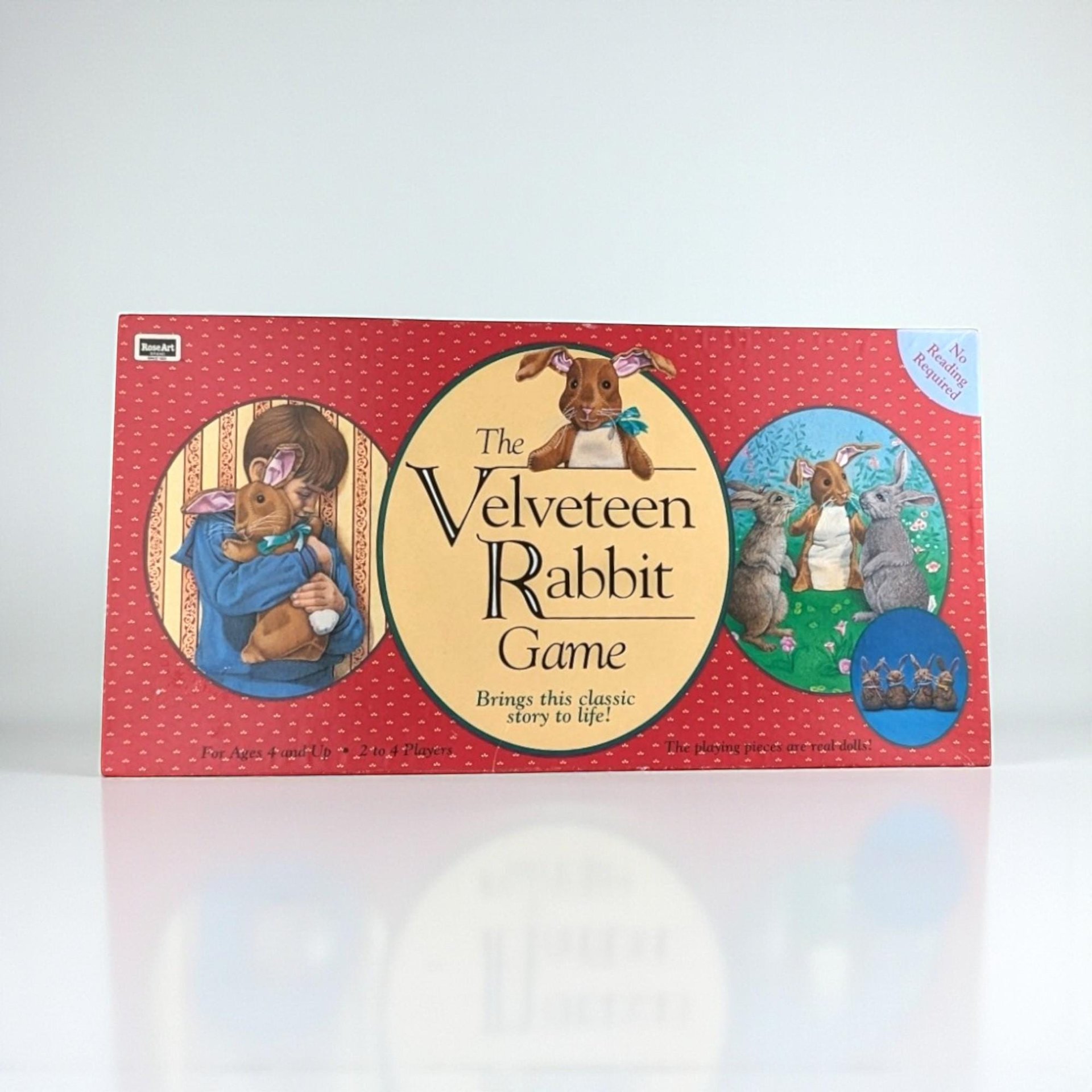Vintage The Velveteen Rabbit Board Game: 1994 RoseArt Family Game