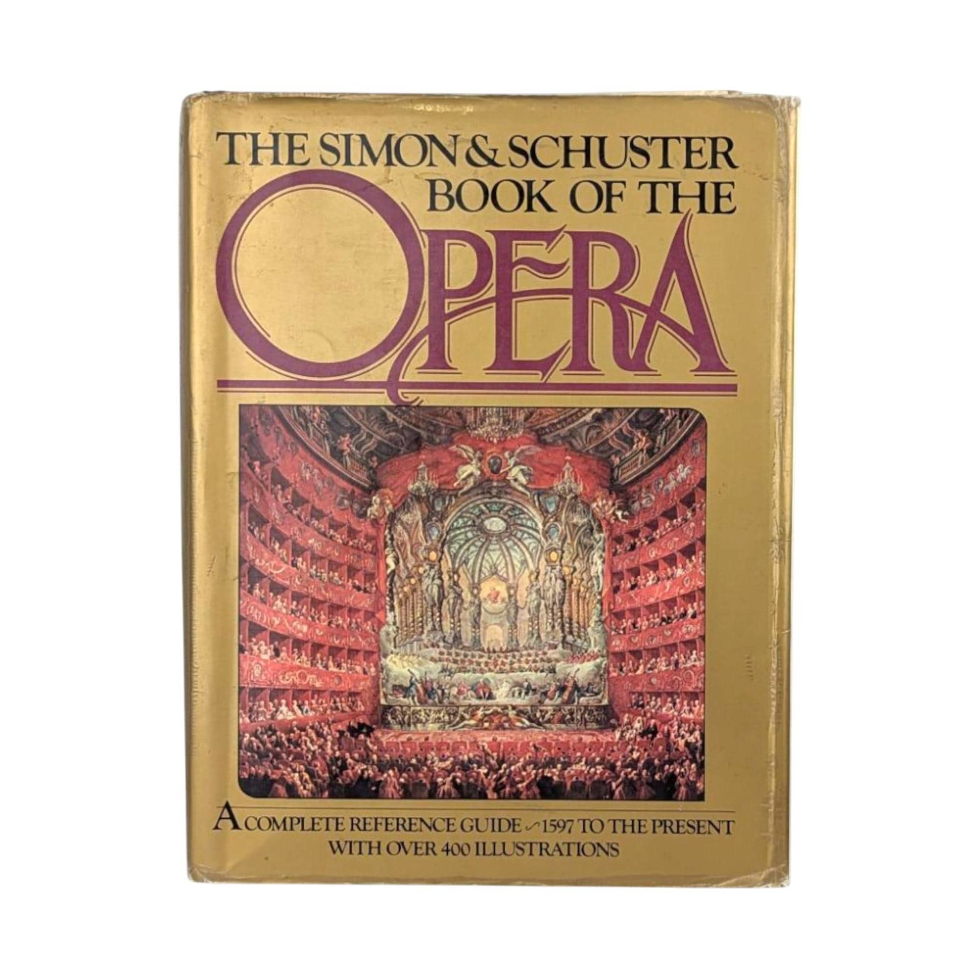 1977 Simon & Schuster Opera Book: Illustrated Hardcover Reference