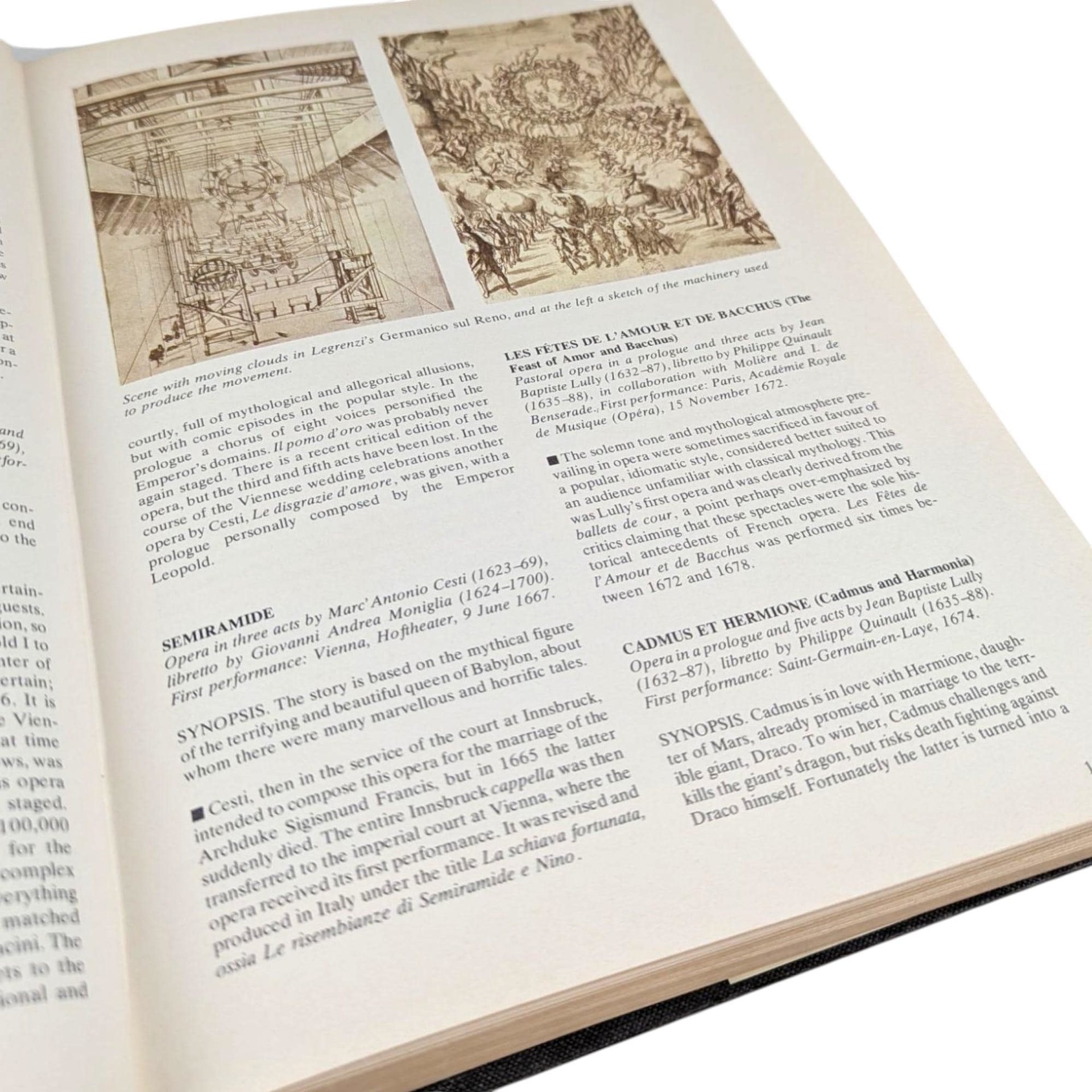 1977 Simon & Schuster Opera Book: Illustrated Hardcover Reference