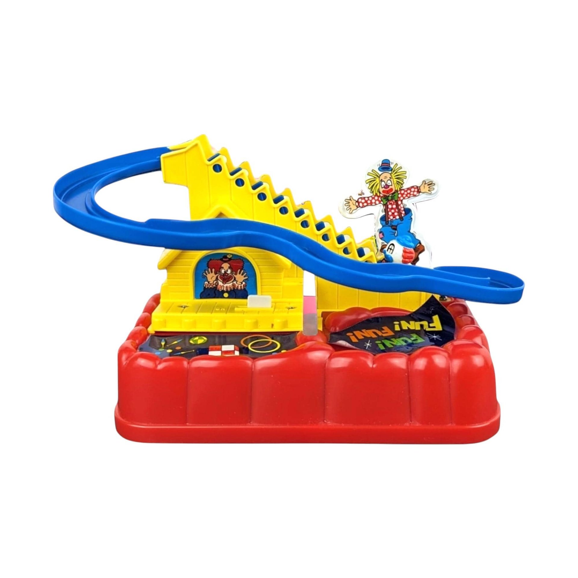 Vintage 1990 Clown Around Animated Toy: Battery Operated Circus Collectible