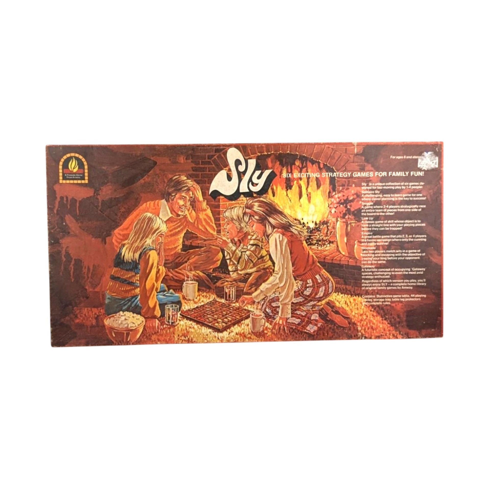 Vintage 1975 Sly Strategy Game by Amway: Complete Family Game