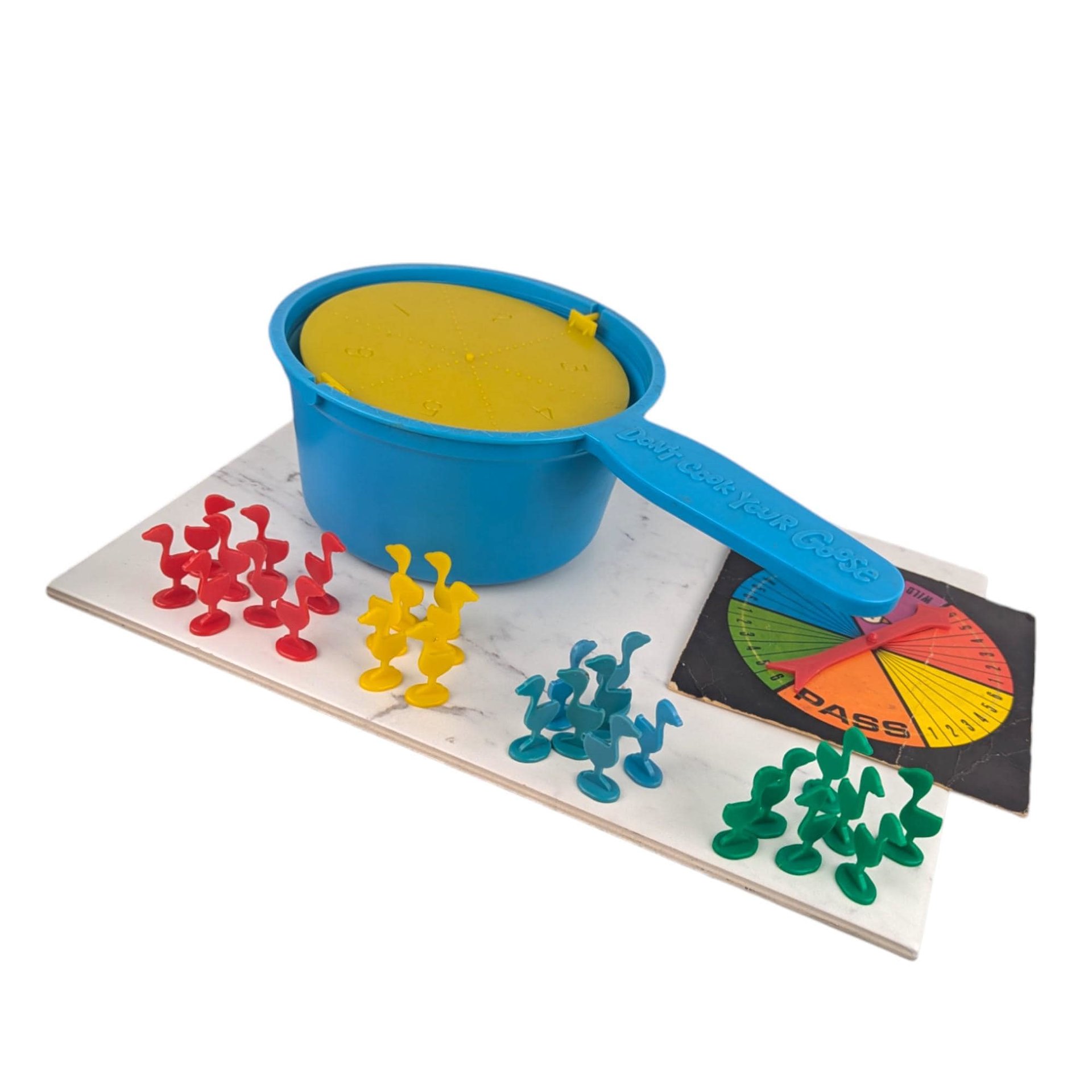 Vintage 1970 Don't Cook Your Goose Game: Schaper Stacking Game (Incomplete)
