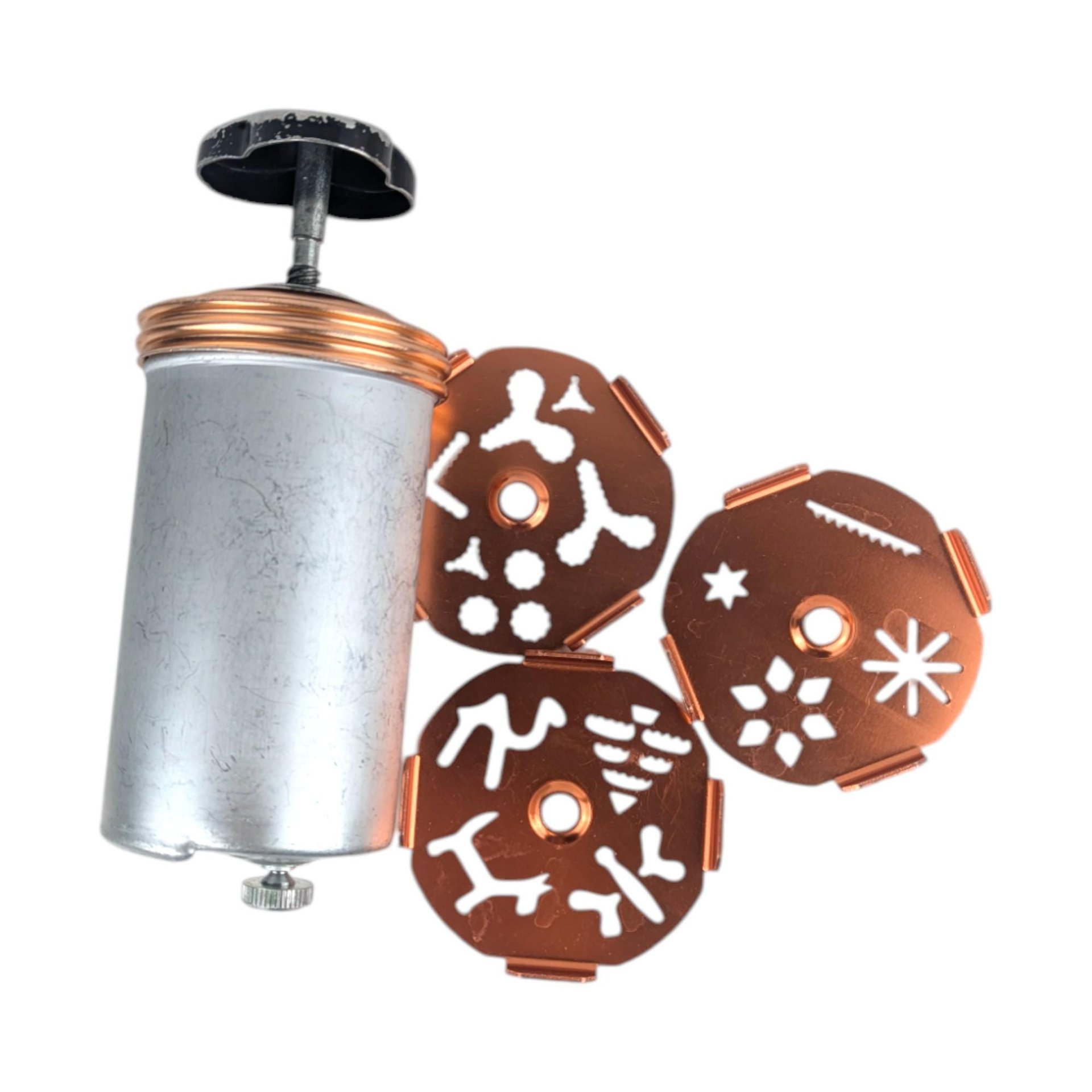 Vintage Mirro Cookie Press: Mid-Century Aluminum Spritz Maker
