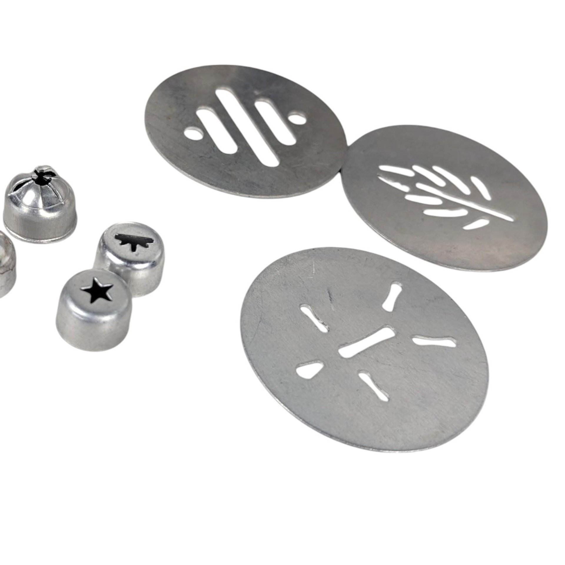 Vintage Wearever Cookie Gun Press, Aluminum Spritz Cookie Maker and Cake Decorating Set, Vintage Bakeware, Kitchen Gadget Gift for Baker