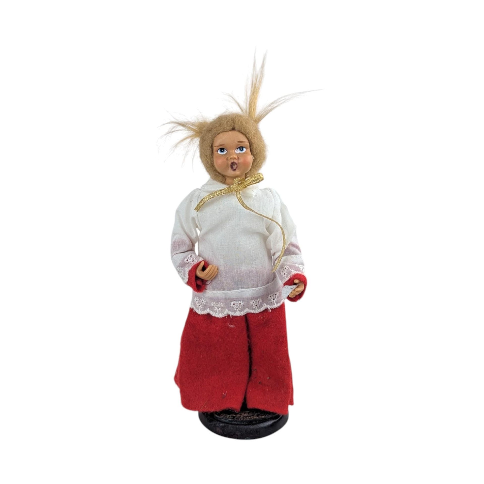 Vintage Christmas Caroler Figures: Set of 9 Victorian Style Holiday Figurines