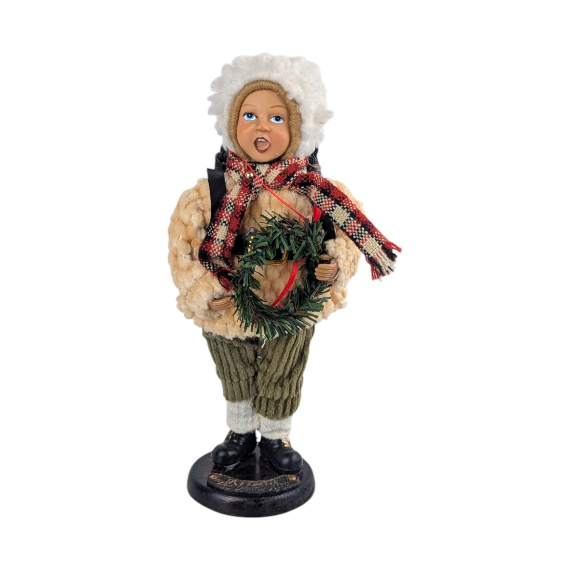 Vintage Christmas Caroler Figures: Set of 9 Victorian Style Holiday Figurines