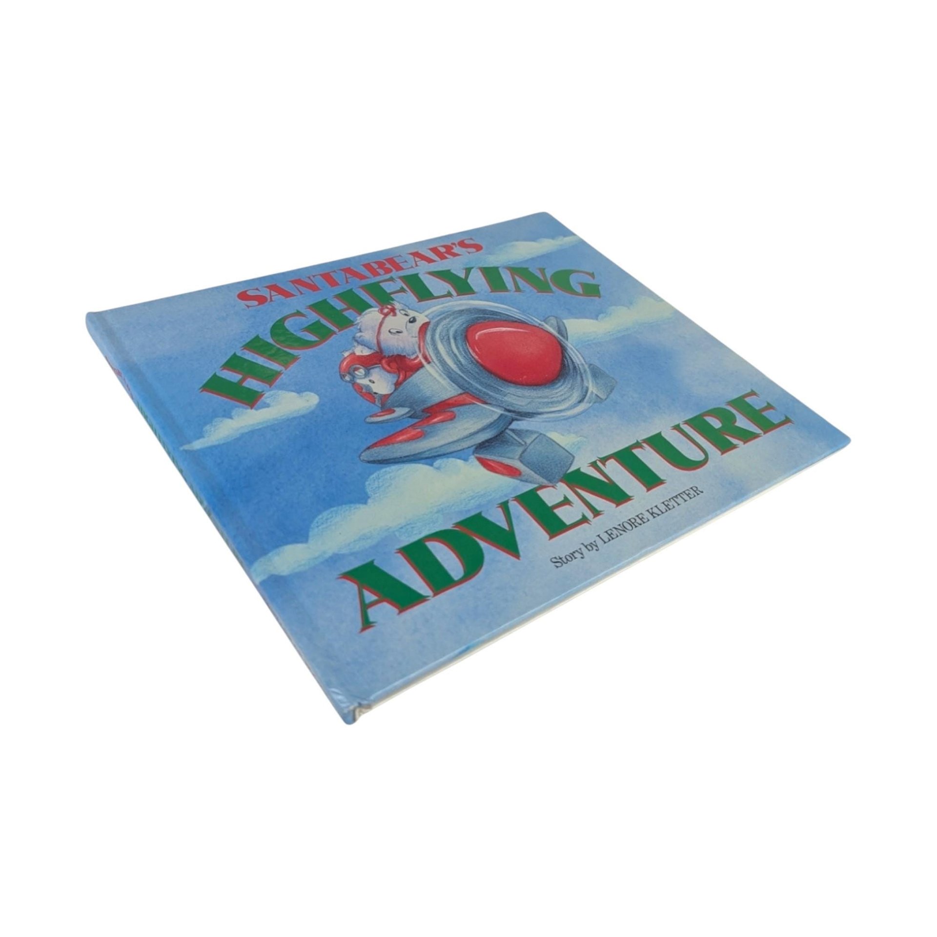 Vintage Santabear's High Flying Adventure Book: 1987 Christmas Story