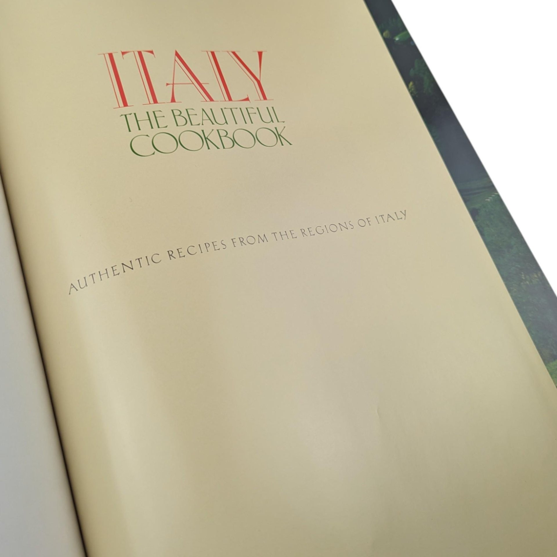 Vintage 1996 Italy The Beautiful Cookbook: Lorenza De' Medici Regional Recipes
