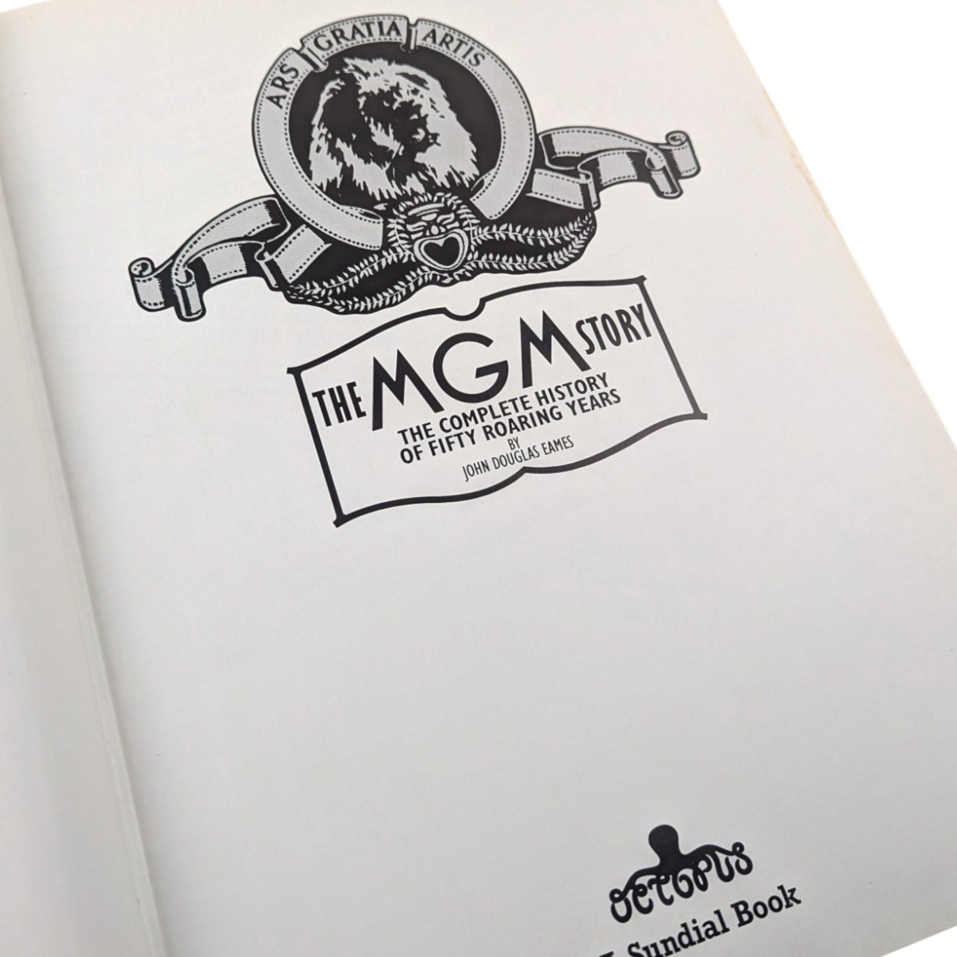 Vintage 1976 The MGM Story Book: John Douglas Eames Hollywood Film History