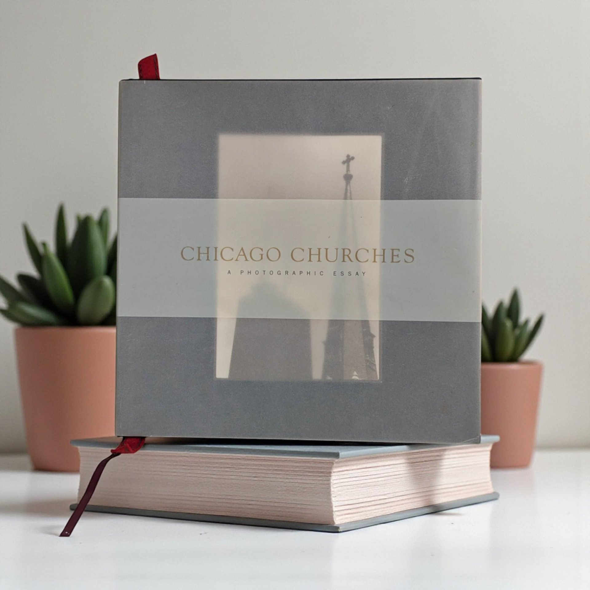 Vintage 1999 Chicago Churches Photo Essay: Elizabeth Johnson Architecture Book
