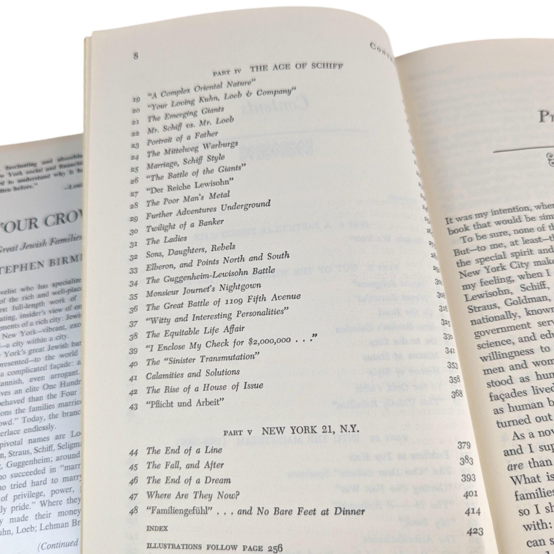 1967 "Our Crowd" Hardcover Book: Stephen Birmingham, The Great Jewish Families of New York