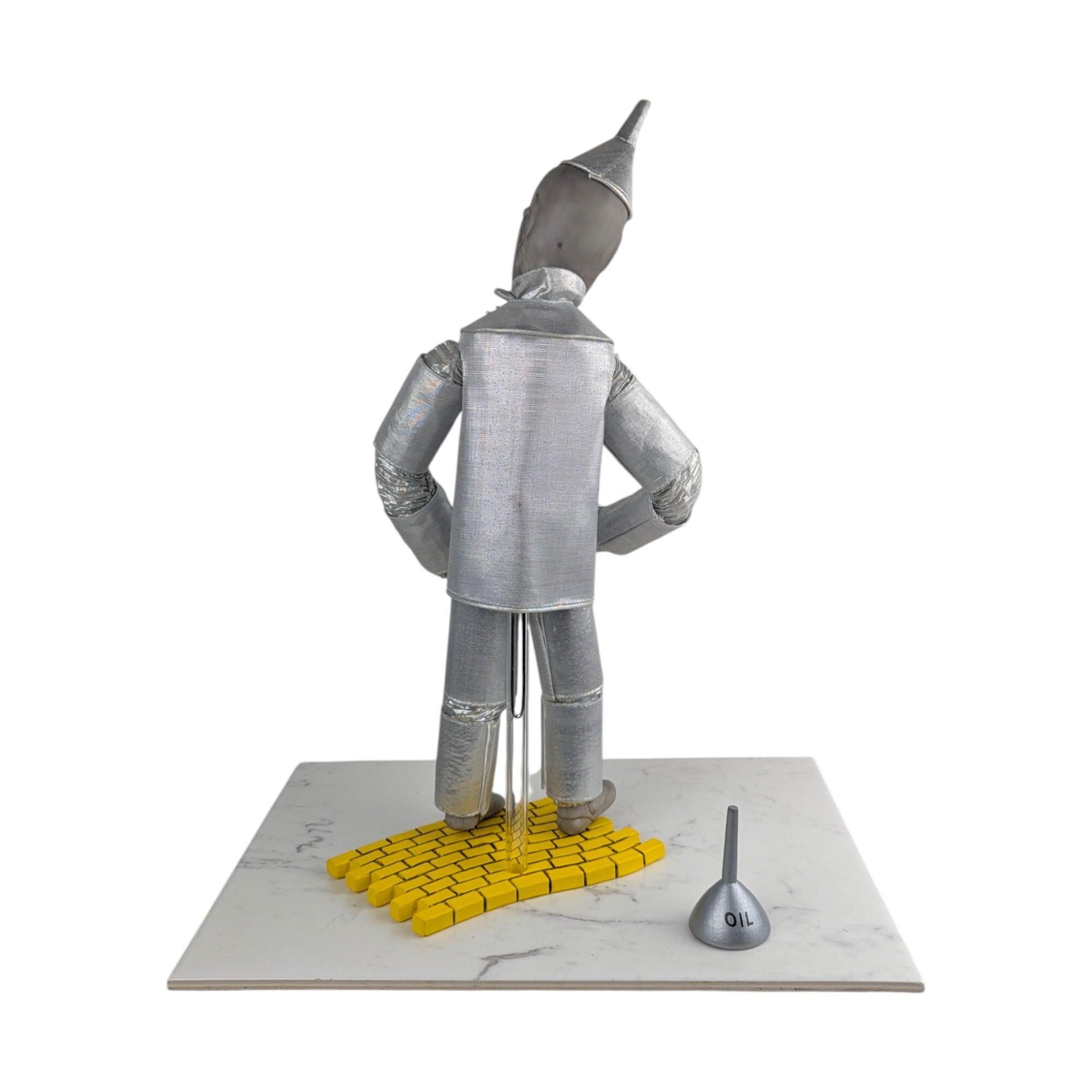 1994 Ashton Drake Tin Man Figure: Wizard of Oz Collectible Doll, 16.5" Display Figure