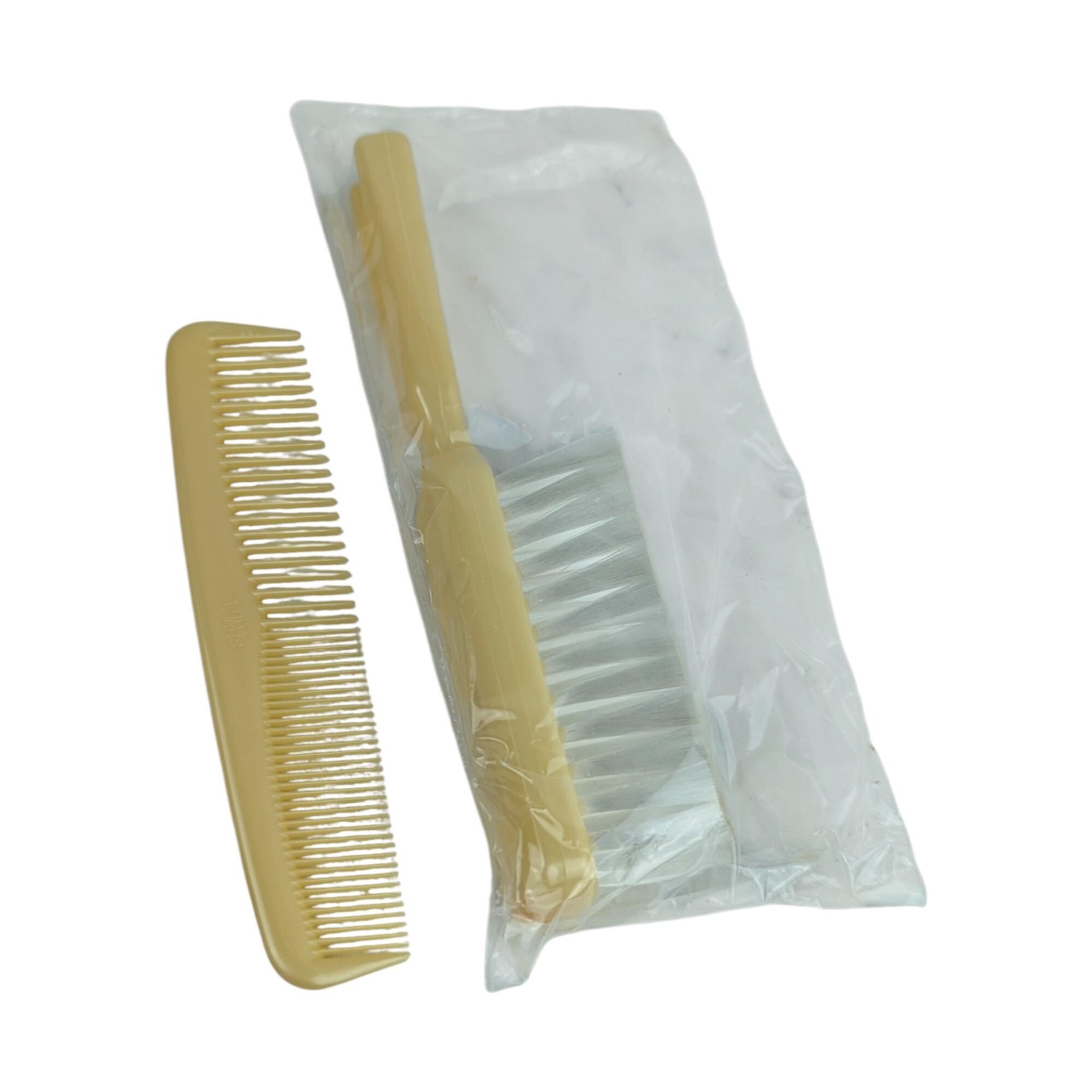 Vintage Stanley Baby Brush and Comb Set: NOS Newborn Grooming Kit, Mid Century Baby Shower Gift