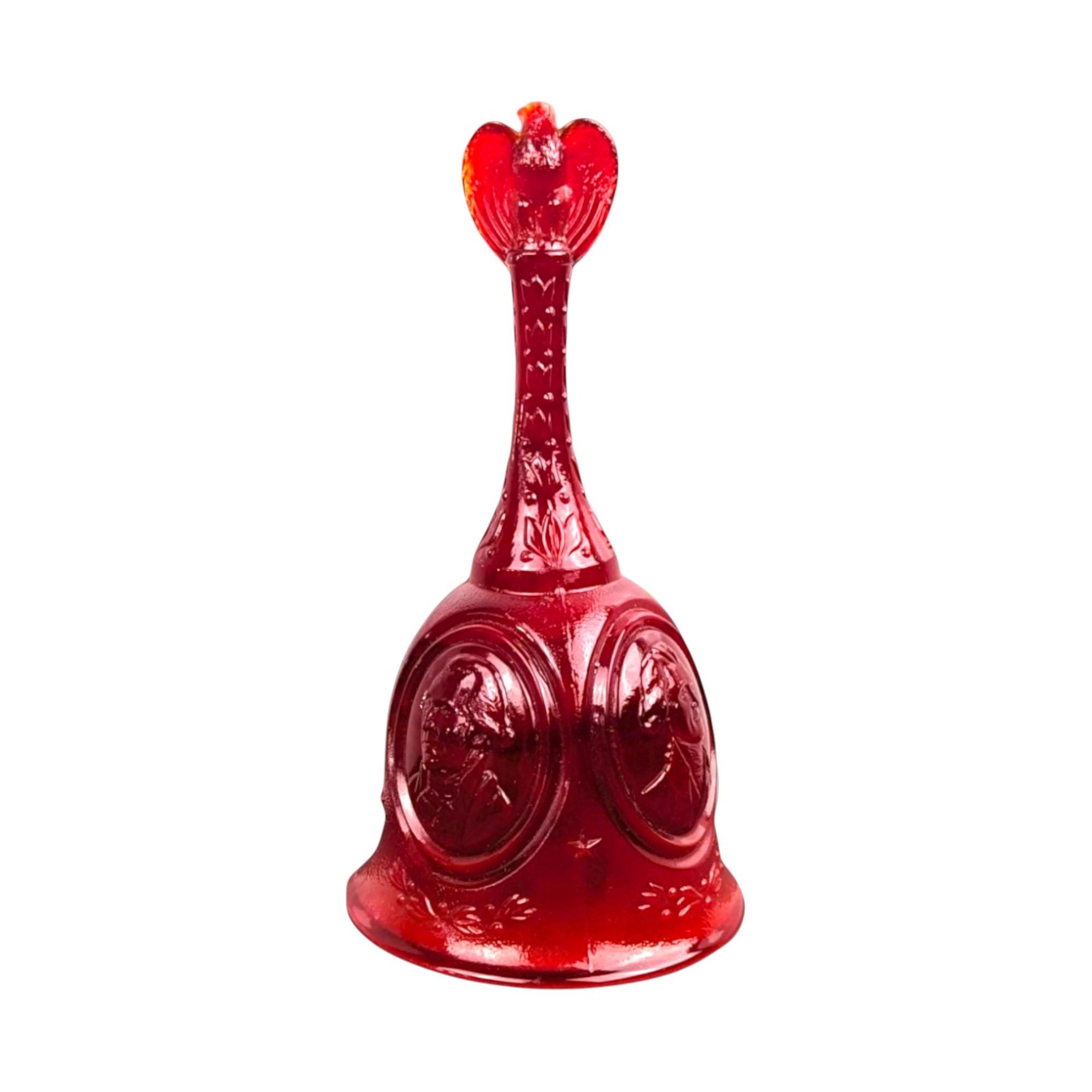Vintage Fenton Art Glass Bicentennial Bell: 1976 USA Commemorative