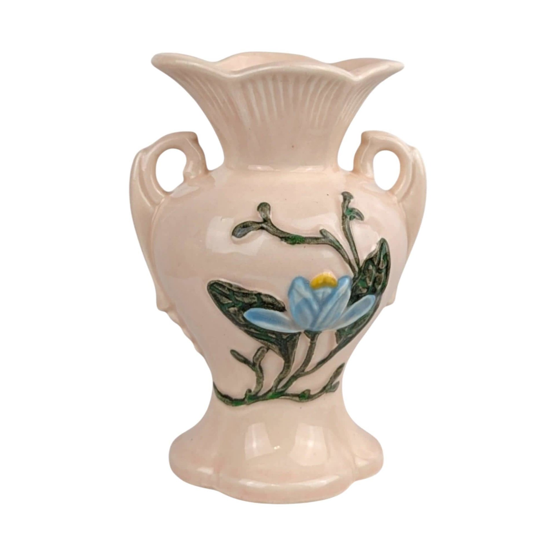 Vintage Art Pottery Vases: Choice of Hull Floral Vase or Pink Pitcher Pair