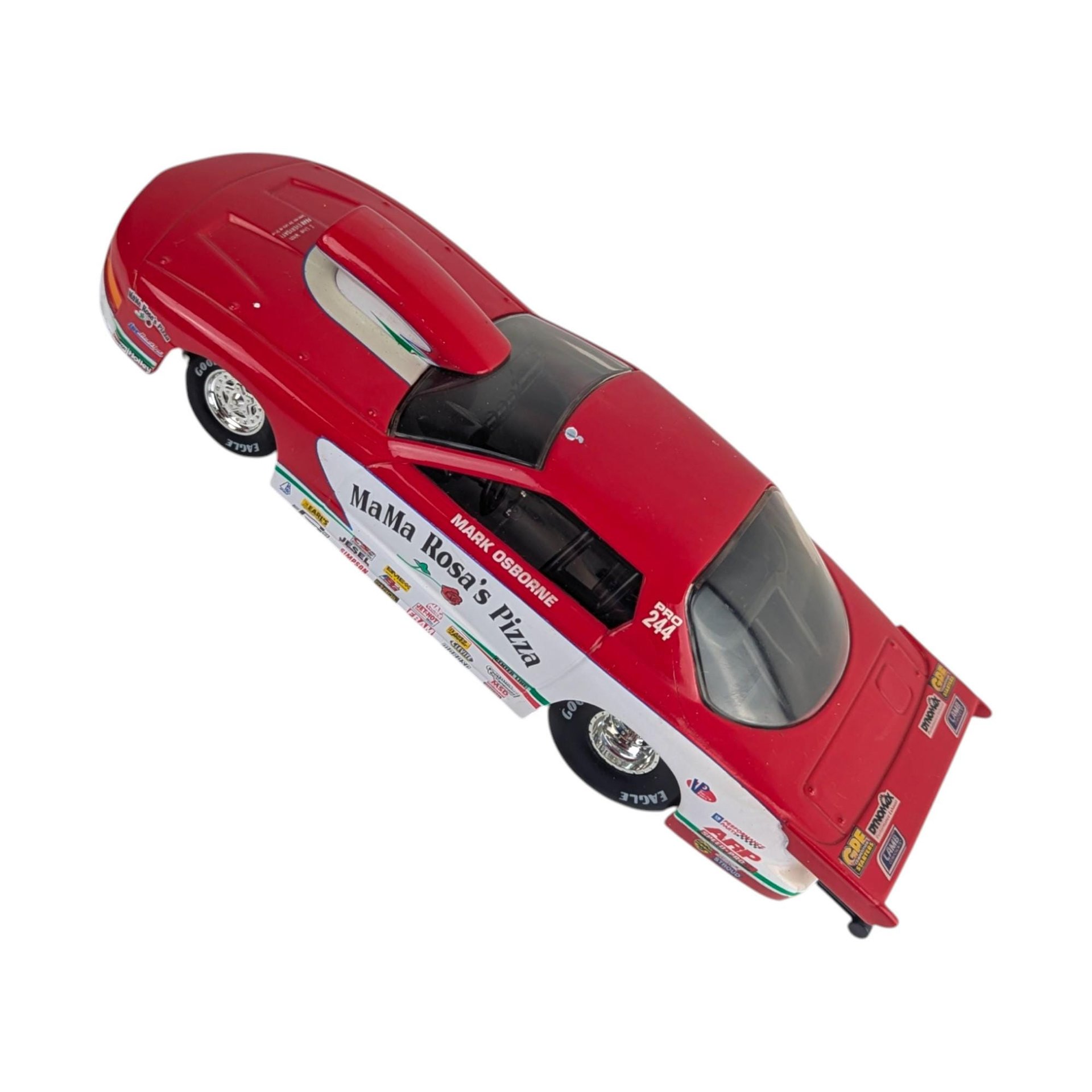 Vintage 1997 Racing Champions Car: Mark Osborne MaMa Rosa's Pro Stock