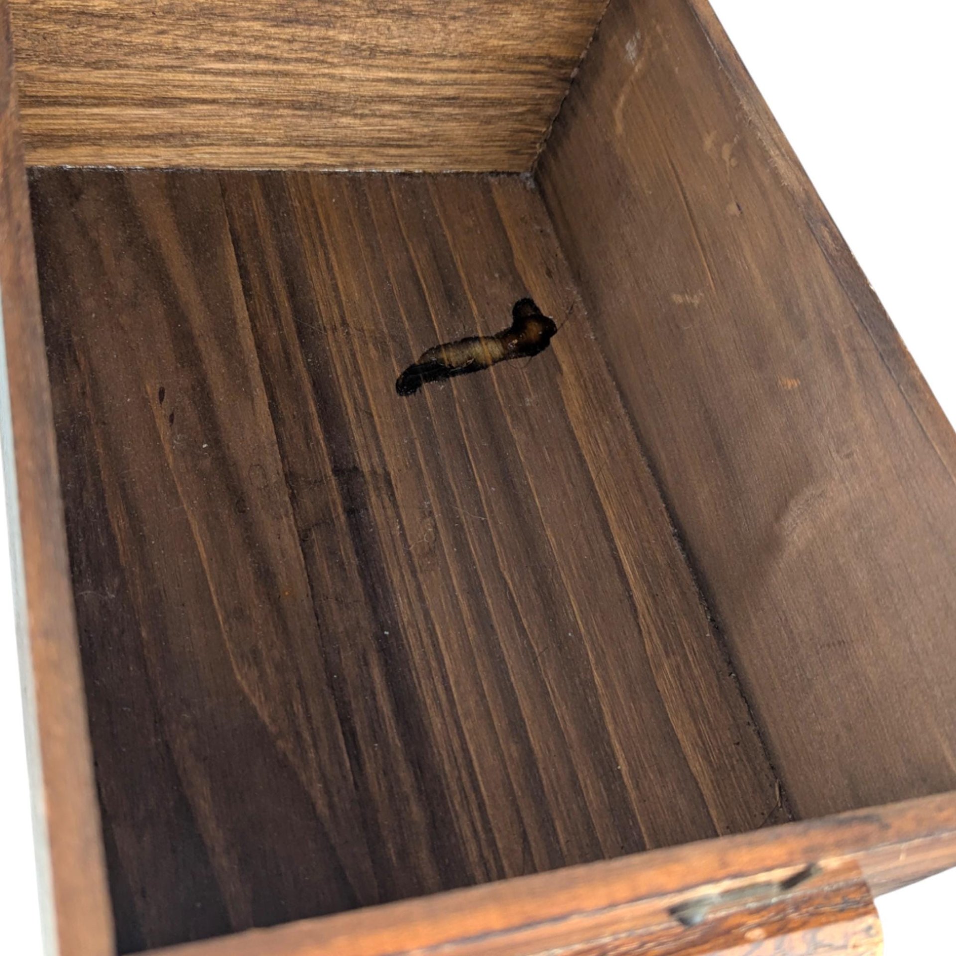 Vintage 1950s Merchants Box Co. Shoe Shine Kit: Wooden Valet Stand Footstool