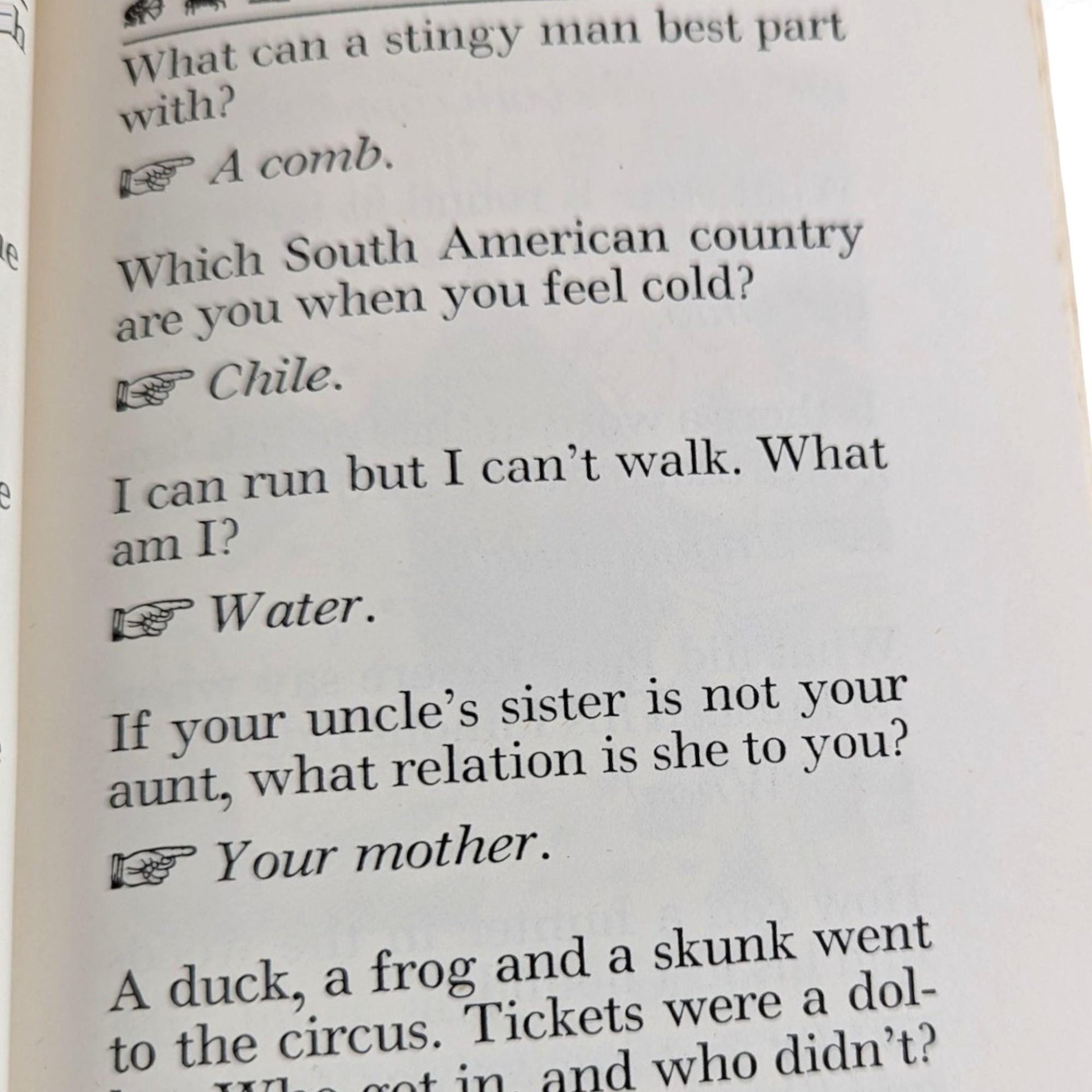 Vintage 1954 Riddle Book: Illustrated by Henry R. Martin