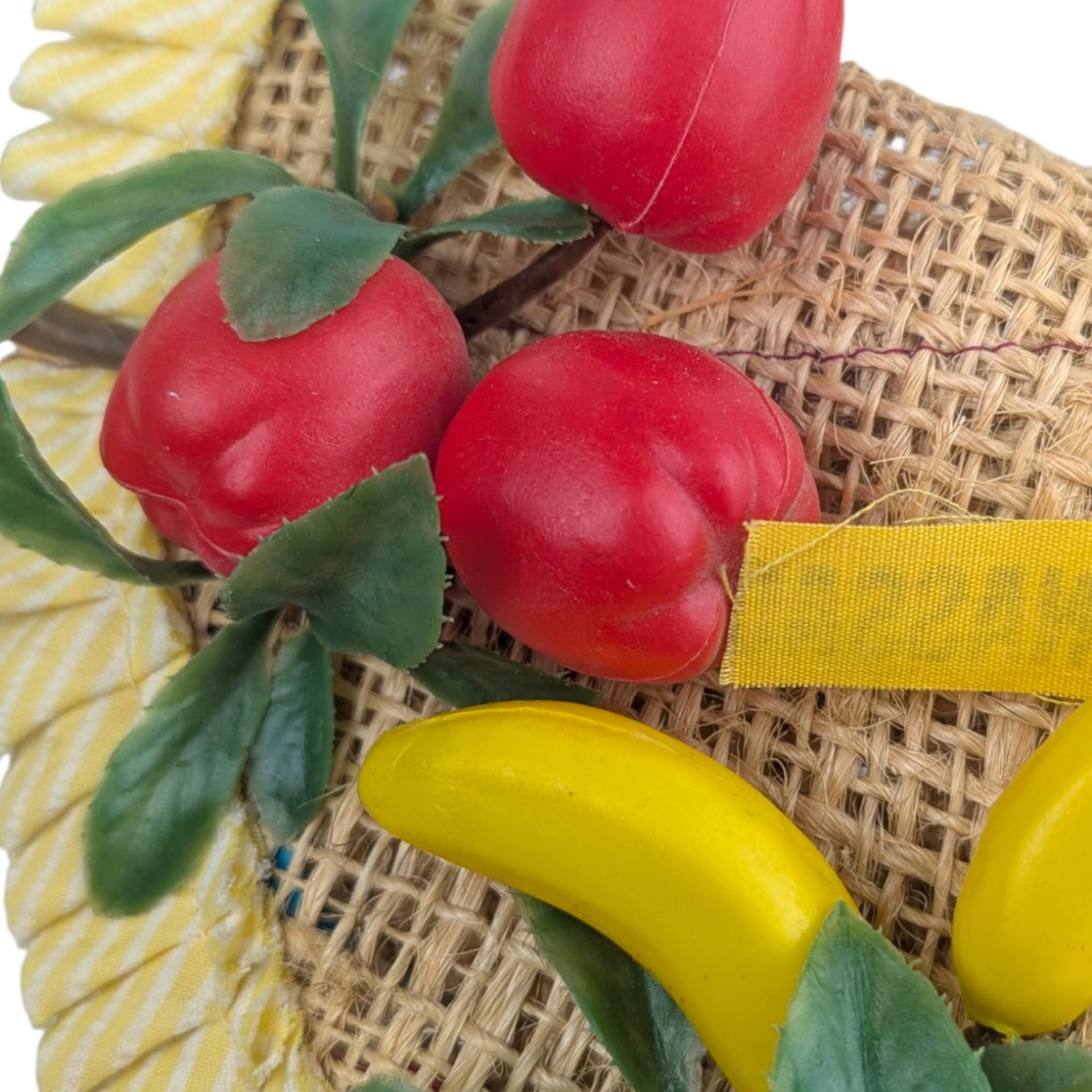 Vintage Calypso Fruit Doll: Caribbean Style Figurine