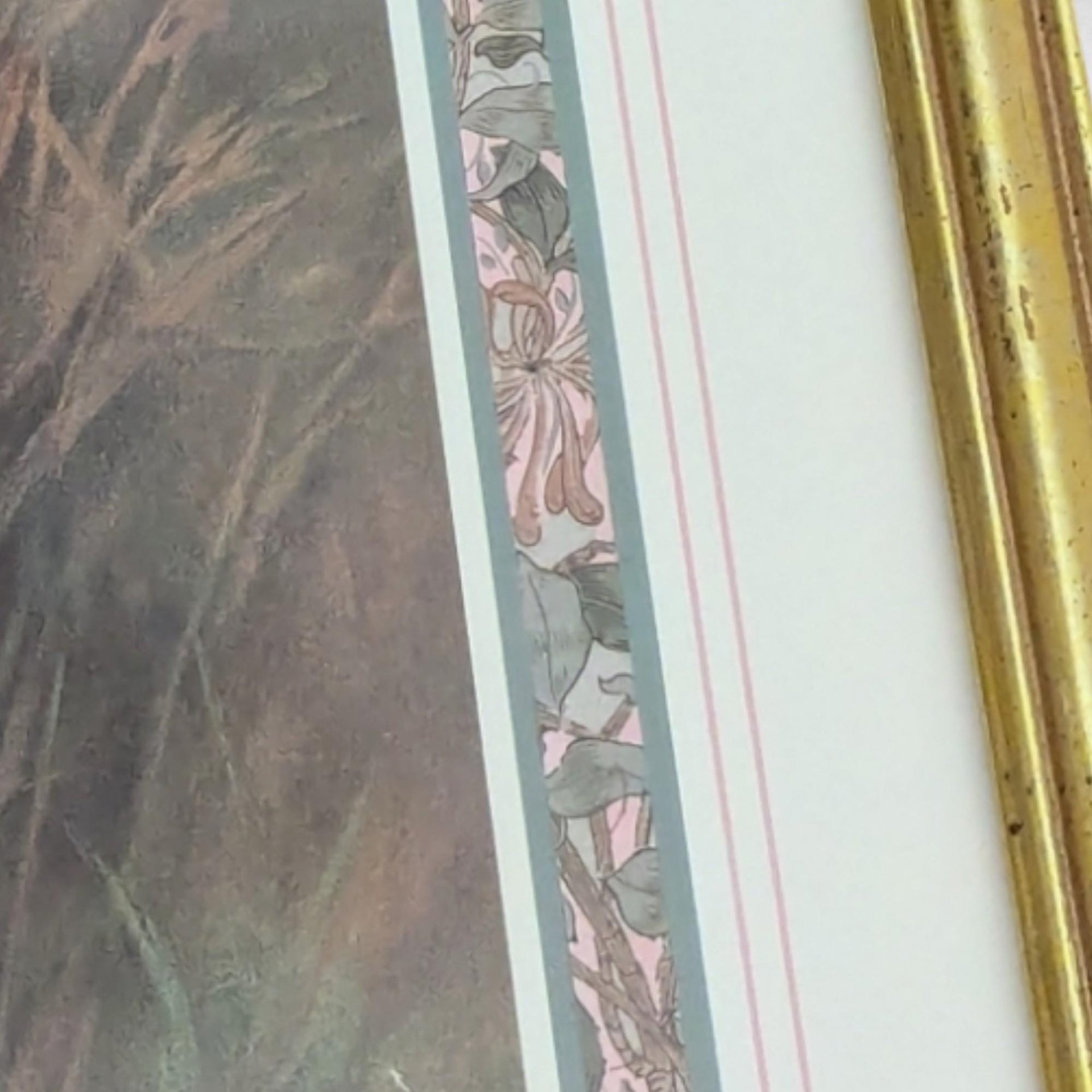 Frederick Morgan "Sweethearts" Print, Framed Vintage Romantic Wall Art