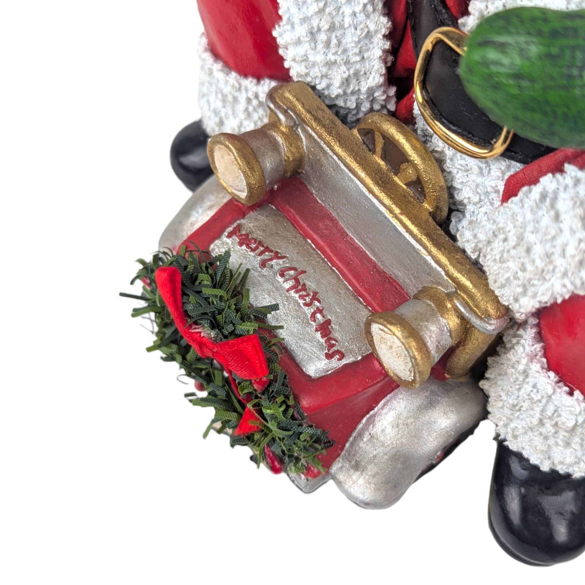 Vintage 1997 Holiday Traffic Santa: Possible Dreams Clothtique Figurine