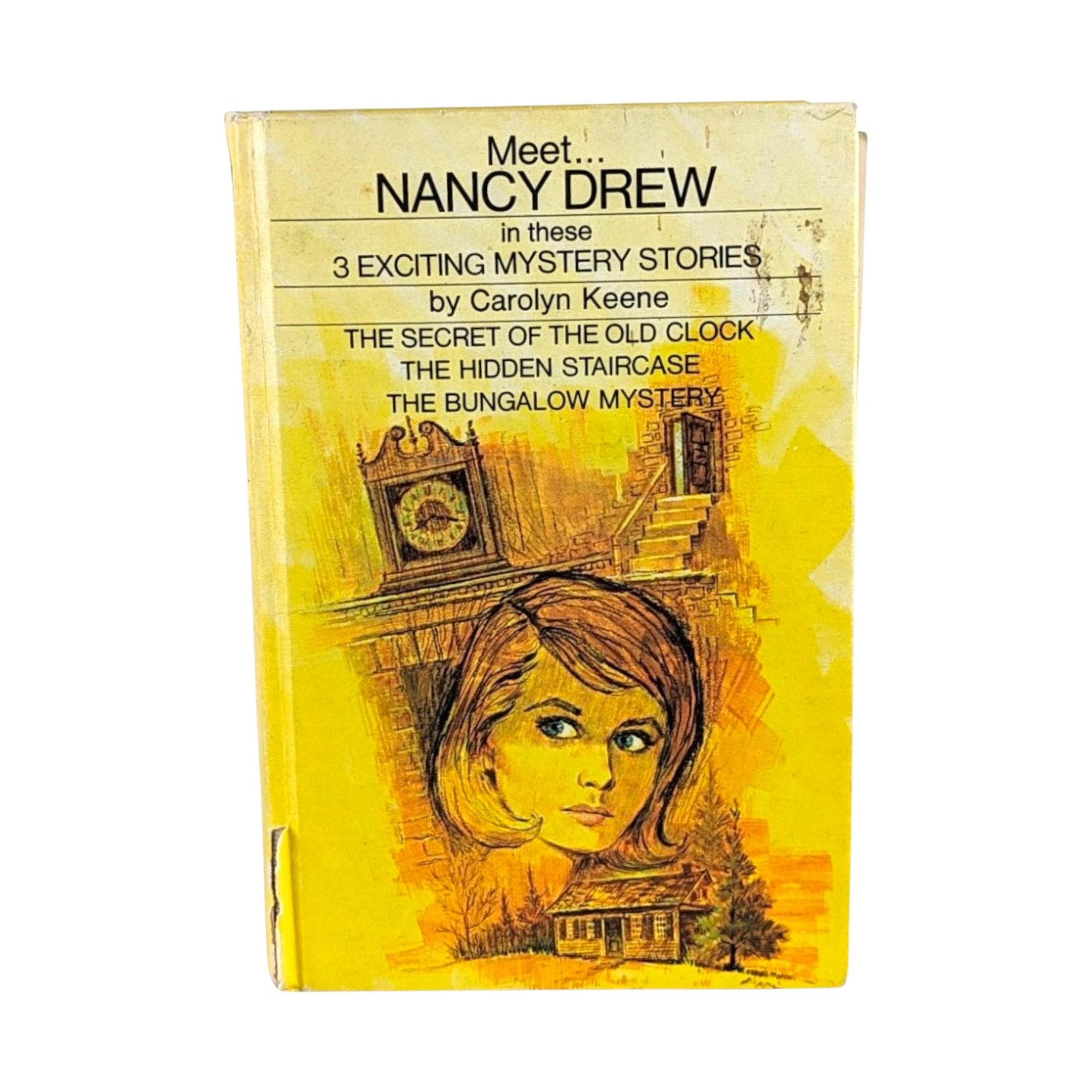 Vintage Nancy Drew & Bobbsey Twins Book Lot: Collectible Children's Mystery Stories