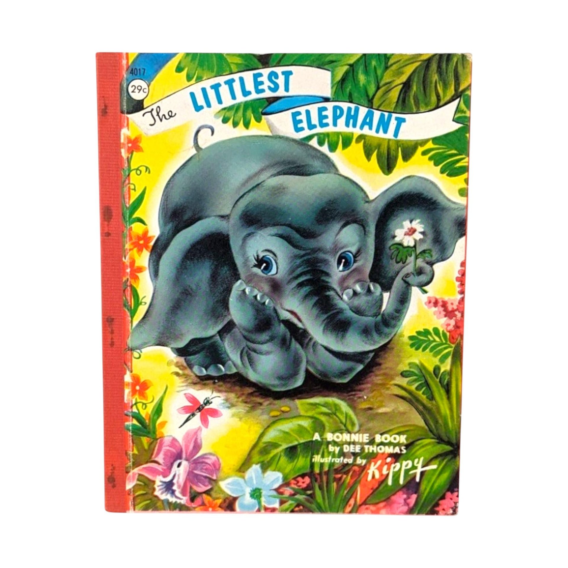 Vintage Children's Book Lot: Littlest Elephant, Romper Room Safety, Mouse & Elephant