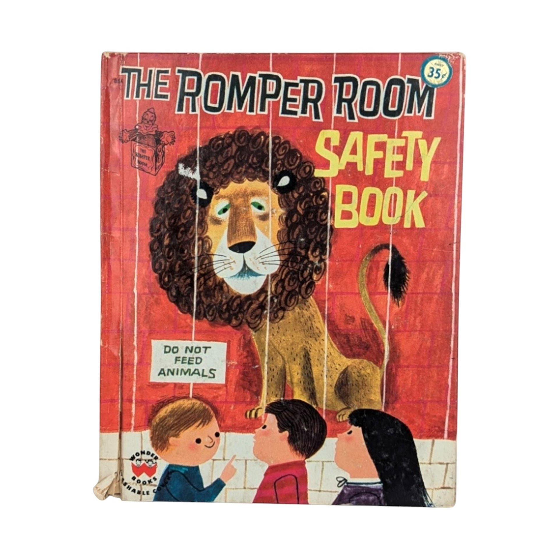 Vintage Children's Book Lot: Littlest Elephant, Romper Room Safety, Mouse & Elephant