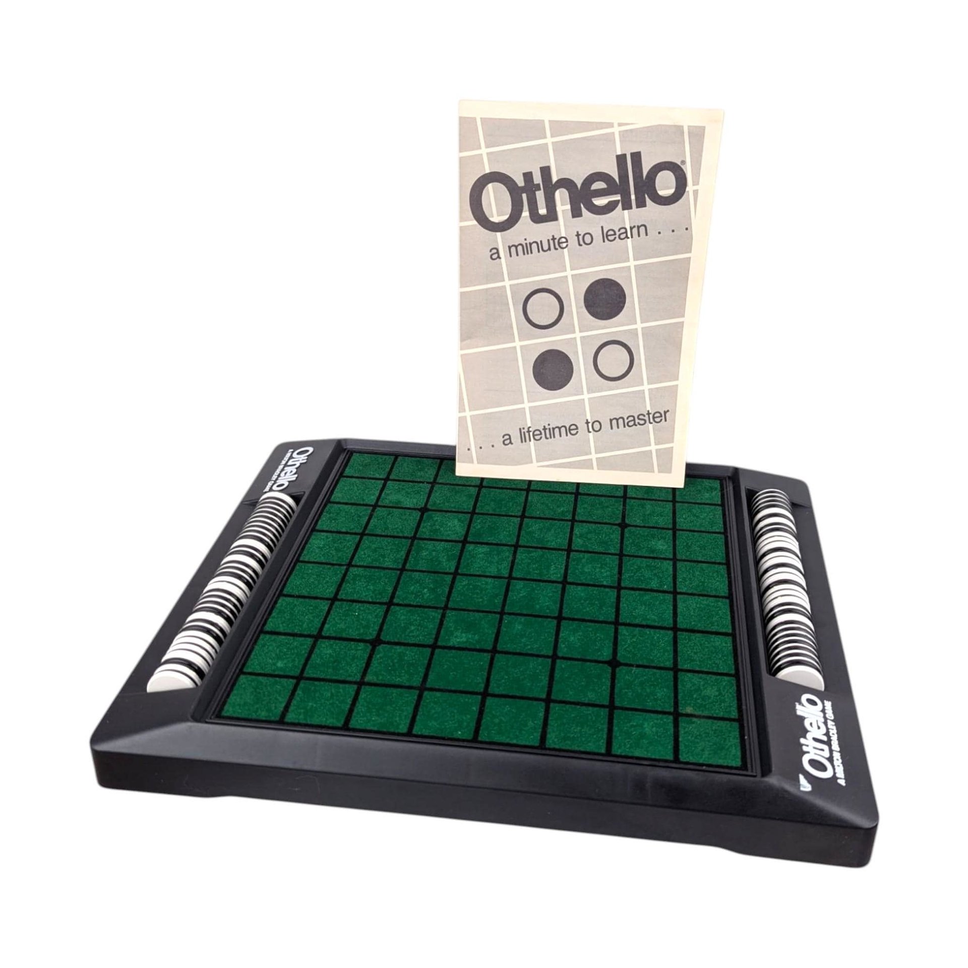 Vintage 1986 Othello Board Game: Complete Milton Bradley Strategy Game