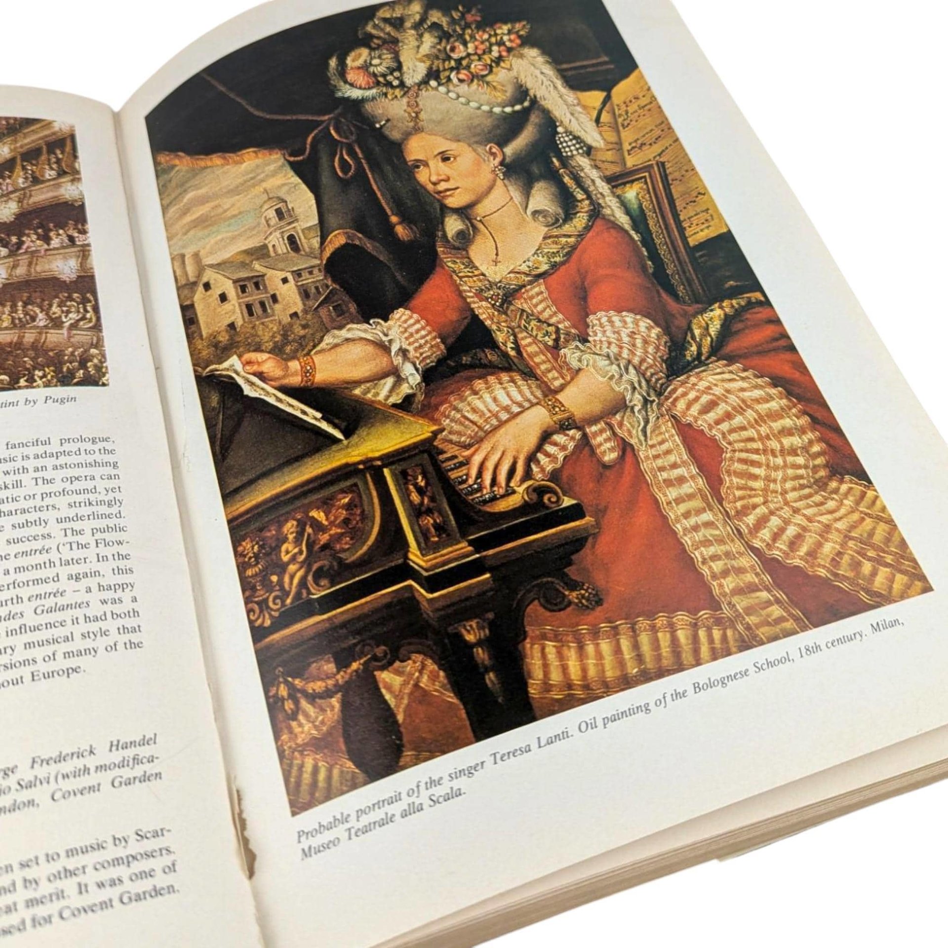 1977 Simon & Schuster Opera Book: Illustrated Hardcover Reference