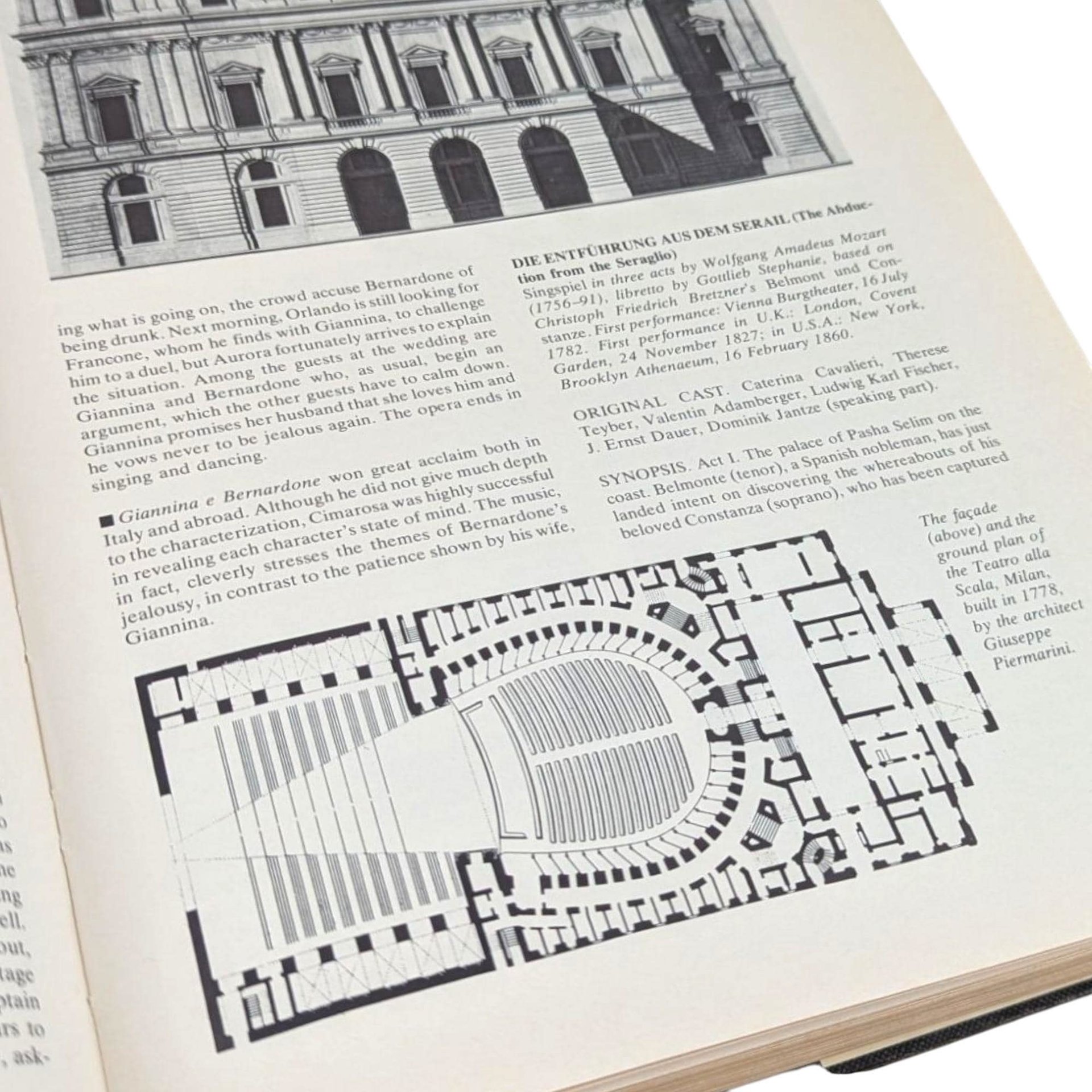 1977 Simon & Schuster Opera Book: Illustrated Hardcover Reference