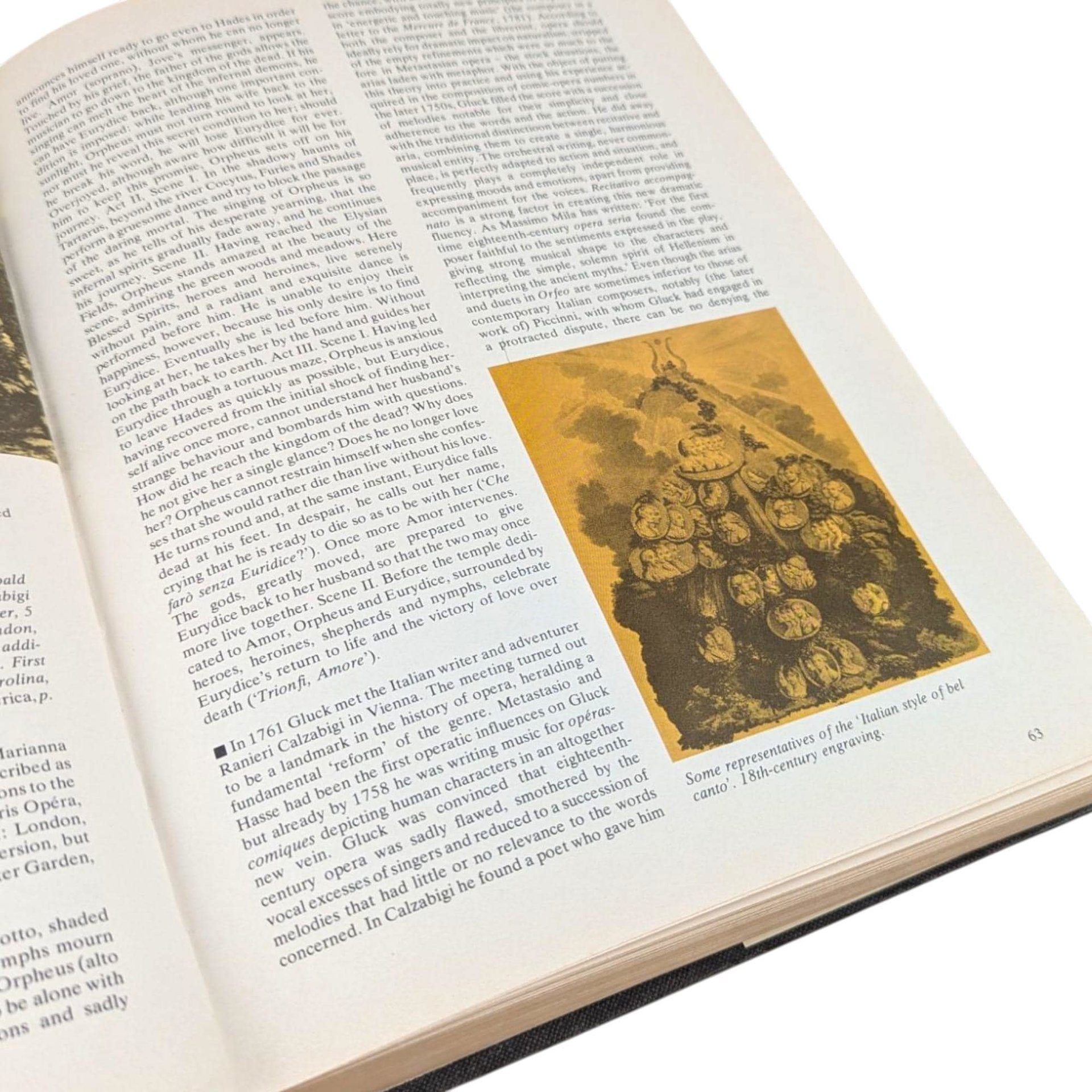 1977 Simon & Schuster Opera Book: Illustrated Hardcover Reference