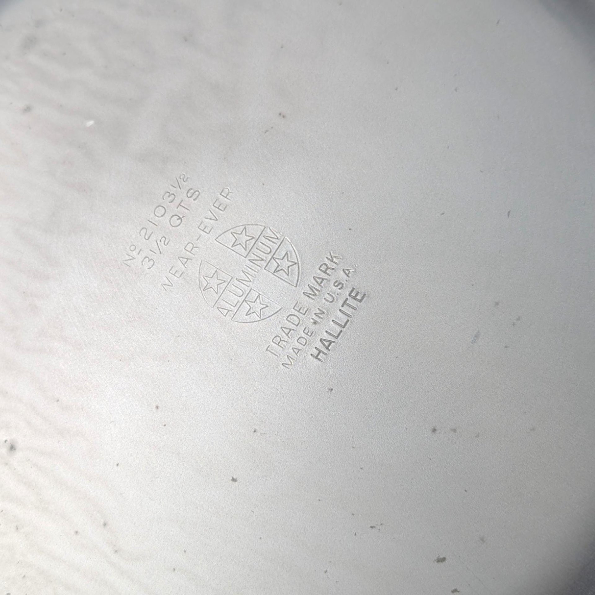Vintage Hall-ite Sauce Pan with Lid: Wear-Ever Aluminum Cookware