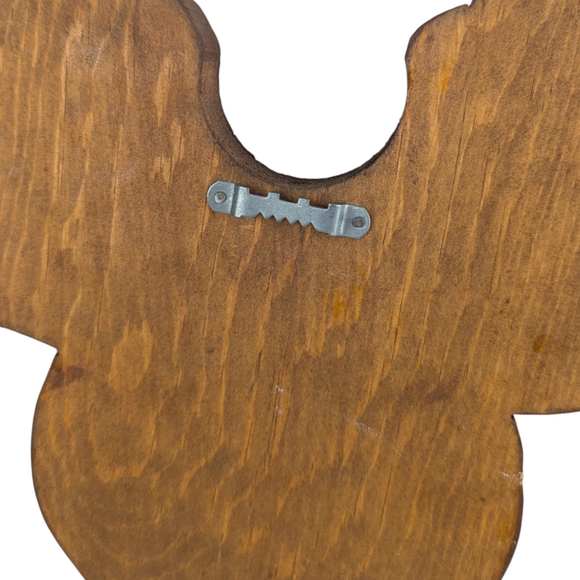 Vintage Wooden Reindeer Head Wall Decor: Handpainted Rudolph Hanging, Christmas Folk Art