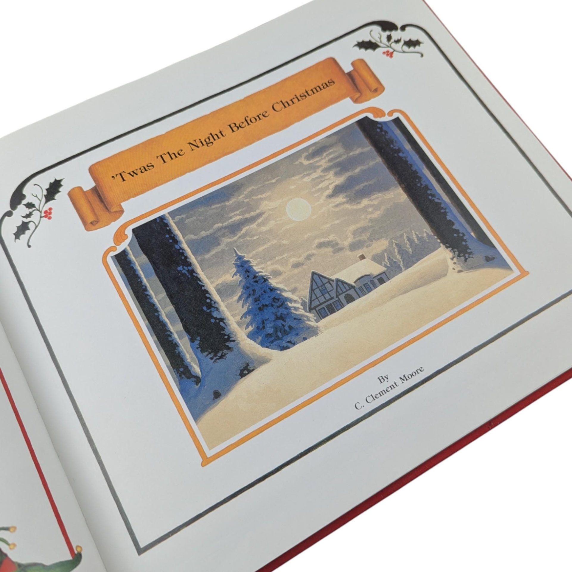 Vintage 1984 A Christmas Treasury Book: Greg Hildebrandt Illustrated Hardcover