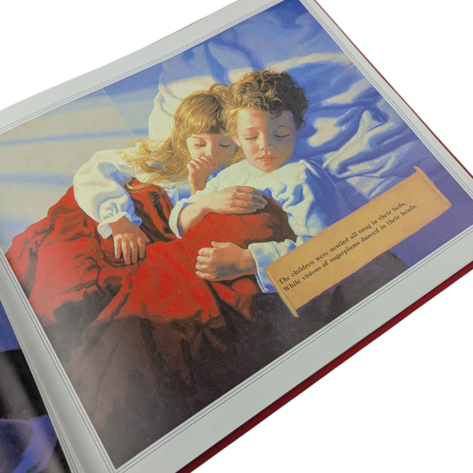Vintage 1984 A Christmas Treasury Book: Greg Hildebrandt Illustrated Hardcover
