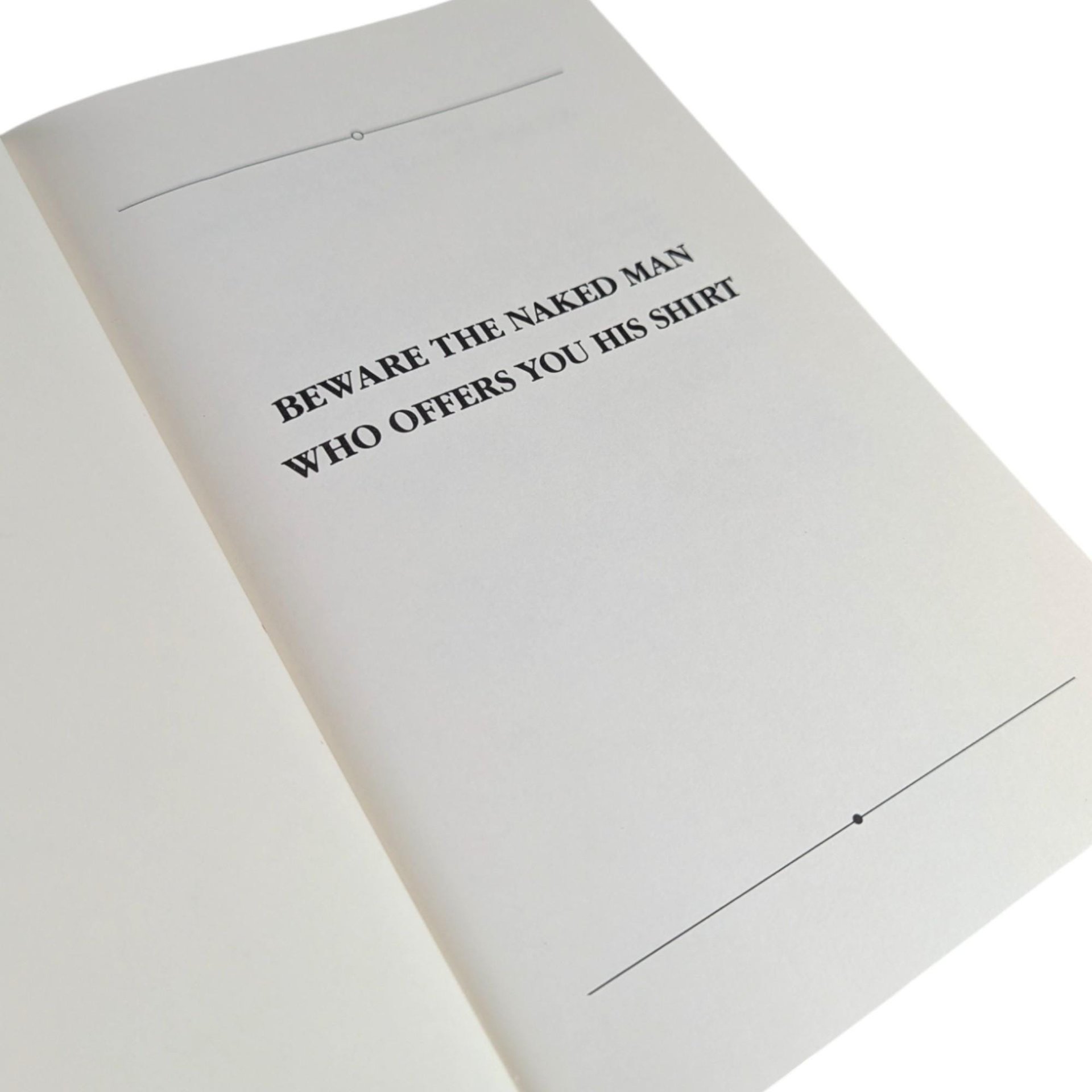1990 "Beware the Naked Man" Book: Harvey Mackay, Hardcover Business Self Help