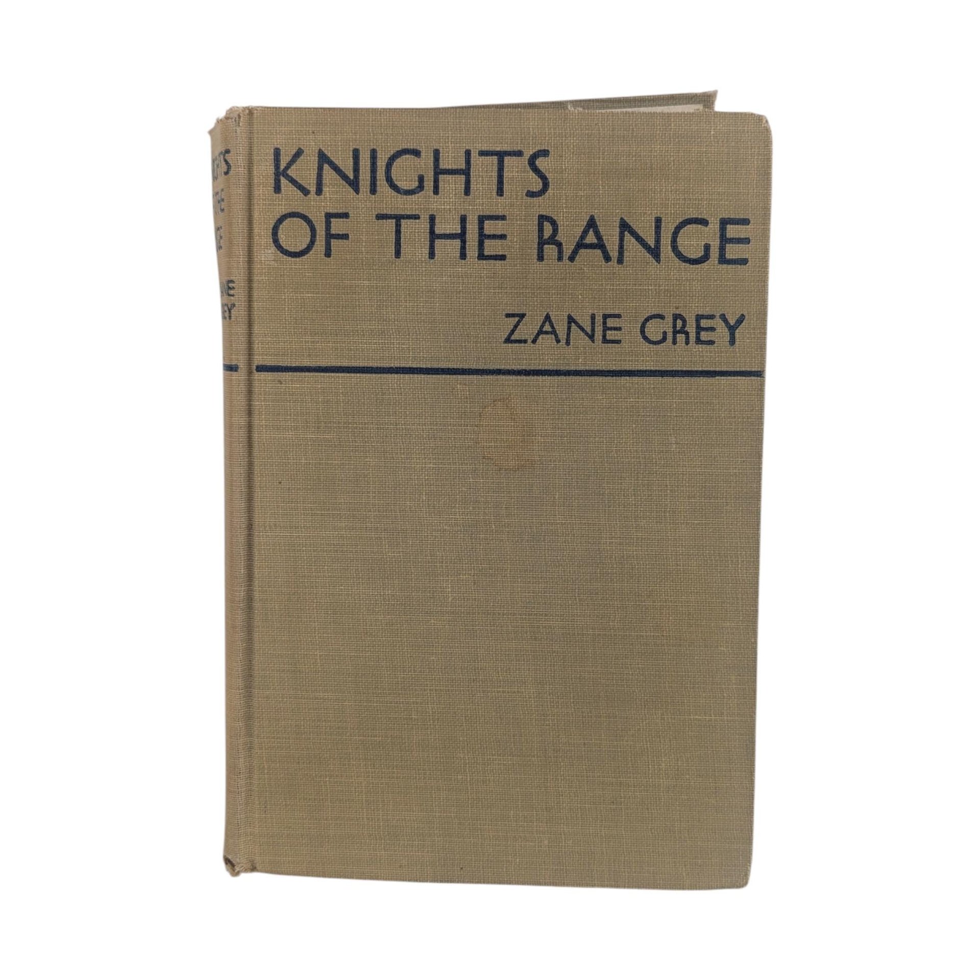 Vintage Zane Grey Hardcover: Your Choice Grosset & Dunlap Western Novel