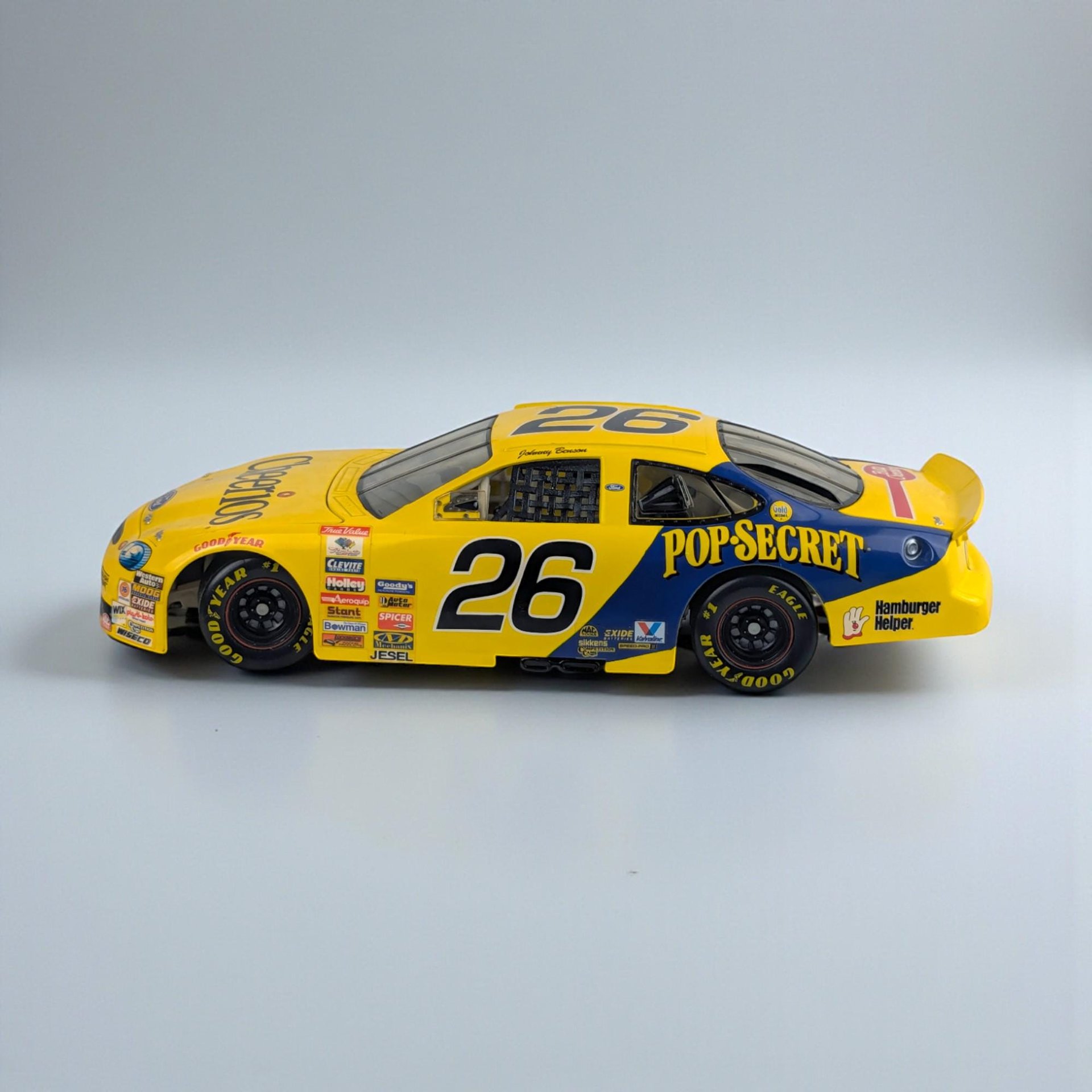 Vintage 1999 ERTL Cheerios Race Car: Johnny Benson #26 NASCAR Diecast