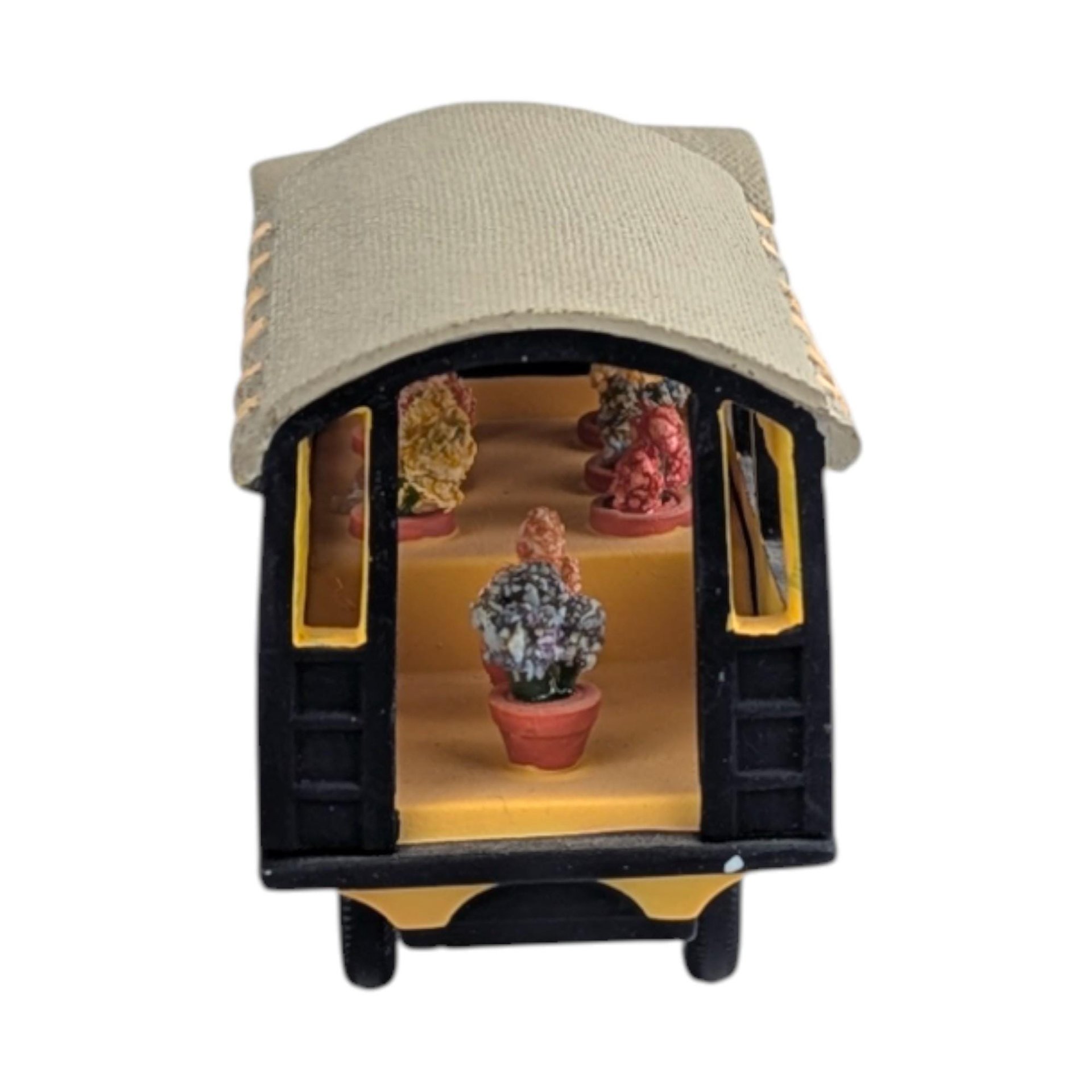 Vintage Dept 56 Bachman's Truck: 1919 Wilcox Floral Delivery Village Car