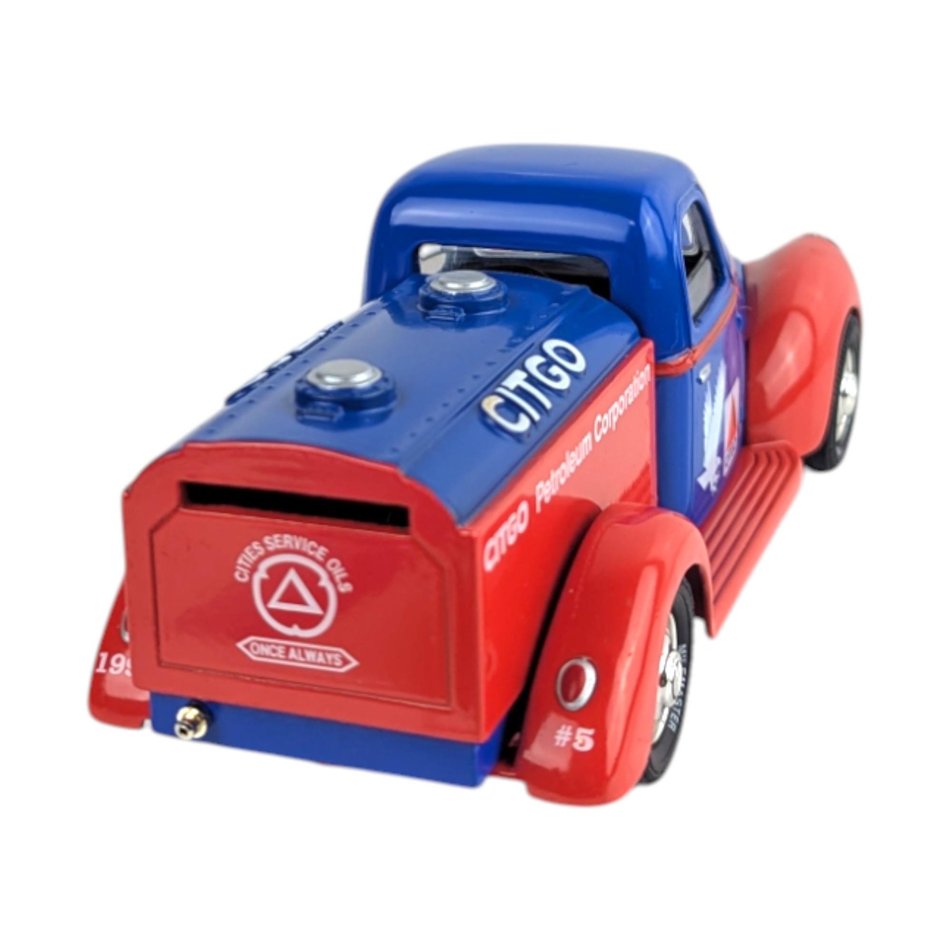 Vintage 1990s Liberty Citgo Truck: 1940 Ford Tanker Diecast Bank