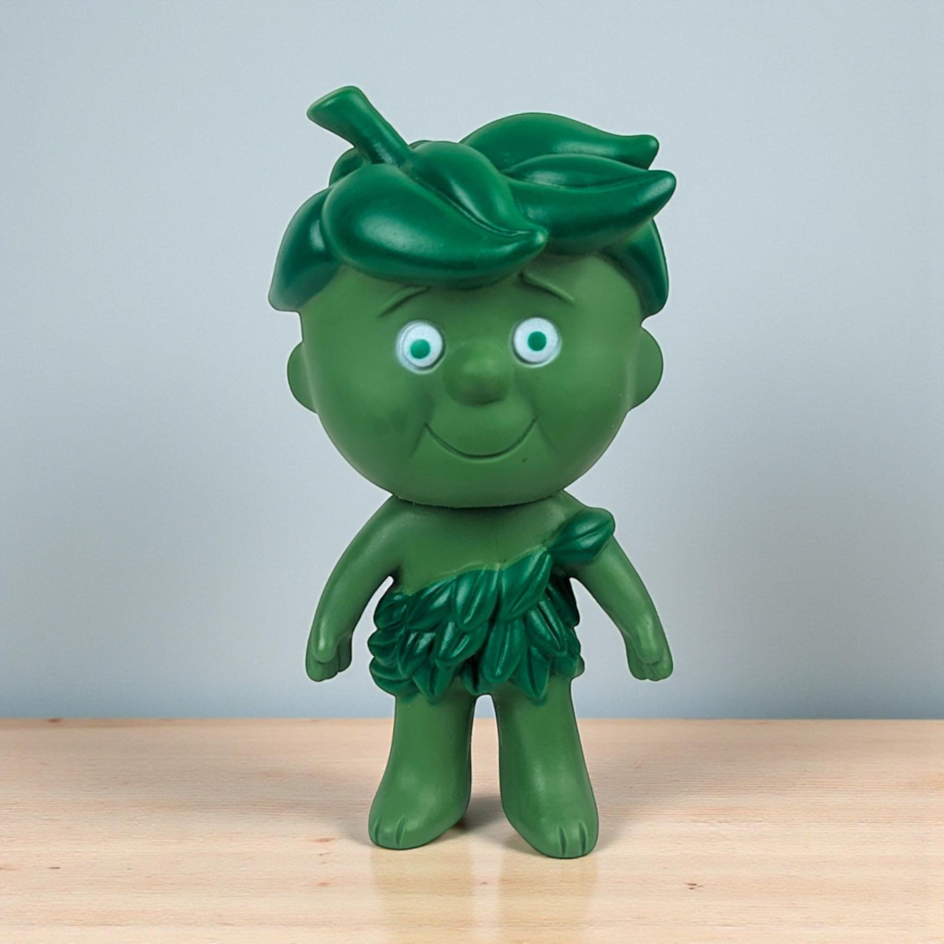 Vintage 1970s Little Green Sprout Figure: Green Giant Co. Advertising Toy