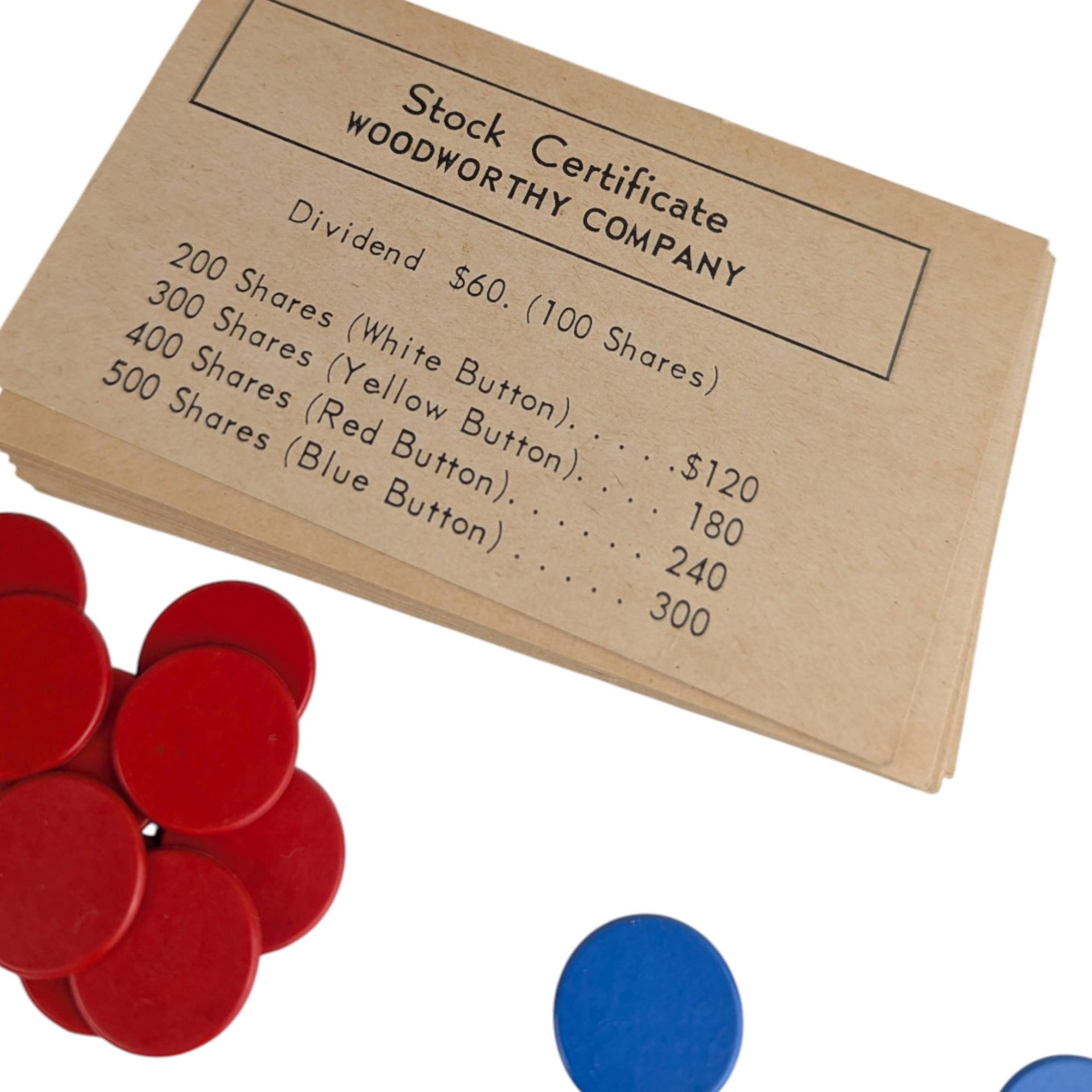 Vintage 1960 The Big Board Game: Dadan Inc. Stock Exchange Game