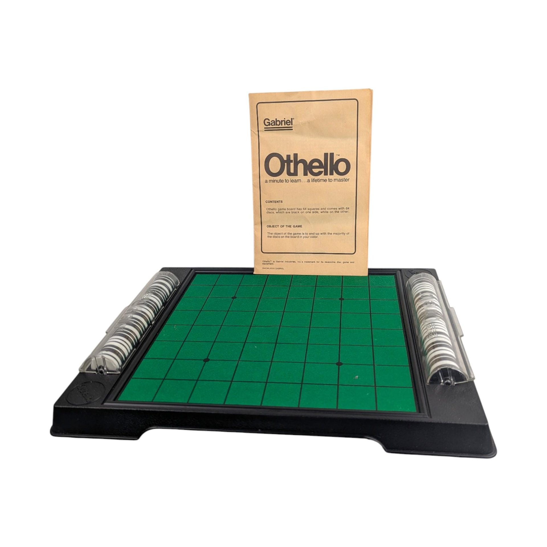 Vintage 1977 Othello Game: Gabriel Classic Strategy Game