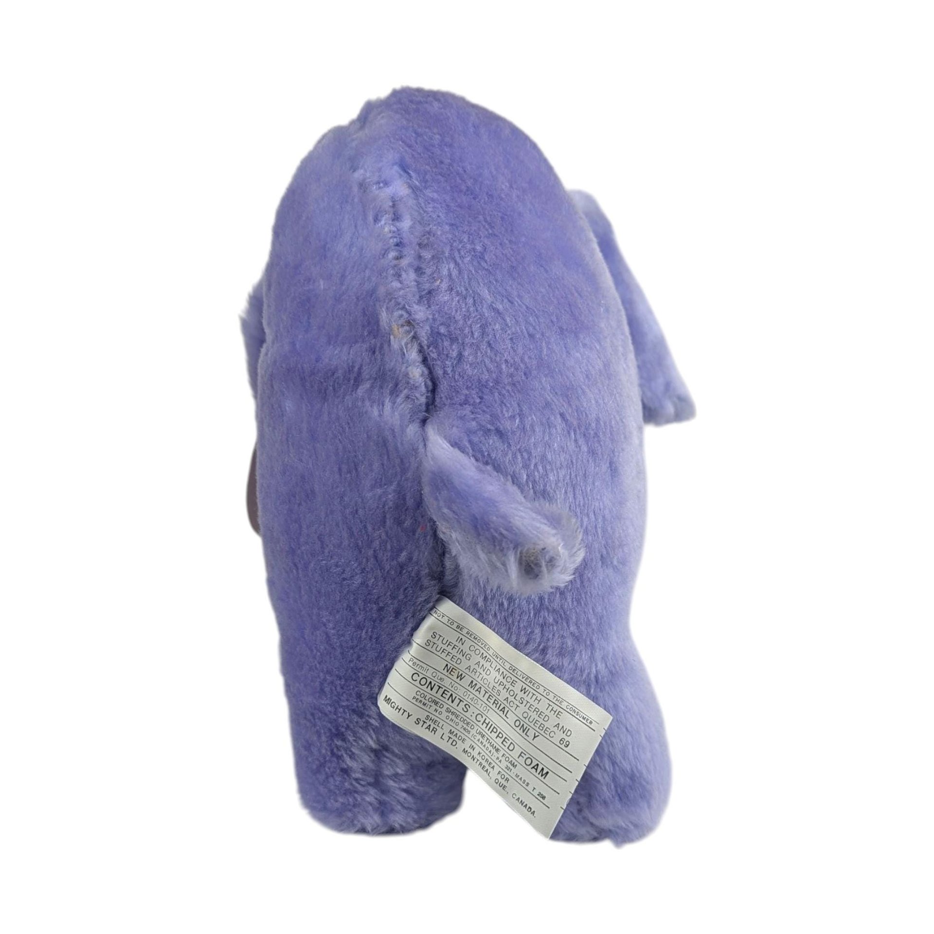 Vintage 1978 Eugene the Elephant Plush: Mighty Star Animal Crackers Comic Toy