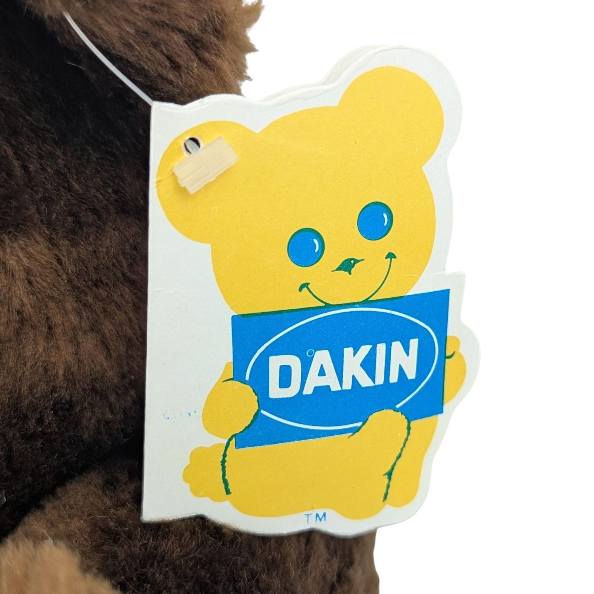Vintage 1978 Dakin Nature Babies Bear: Jointed Brown Teddy Bear Stuffed Animal